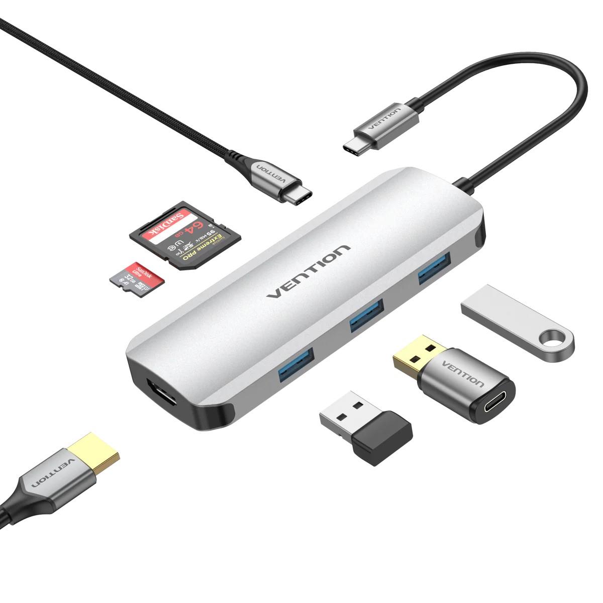 NB ACC DOCKING STATION 7IN1/USB-C 0.15M TOJHB VENTION NB ACC DOCKING STATION 7IN1/USB-C 0.15M TOJHB VENTION