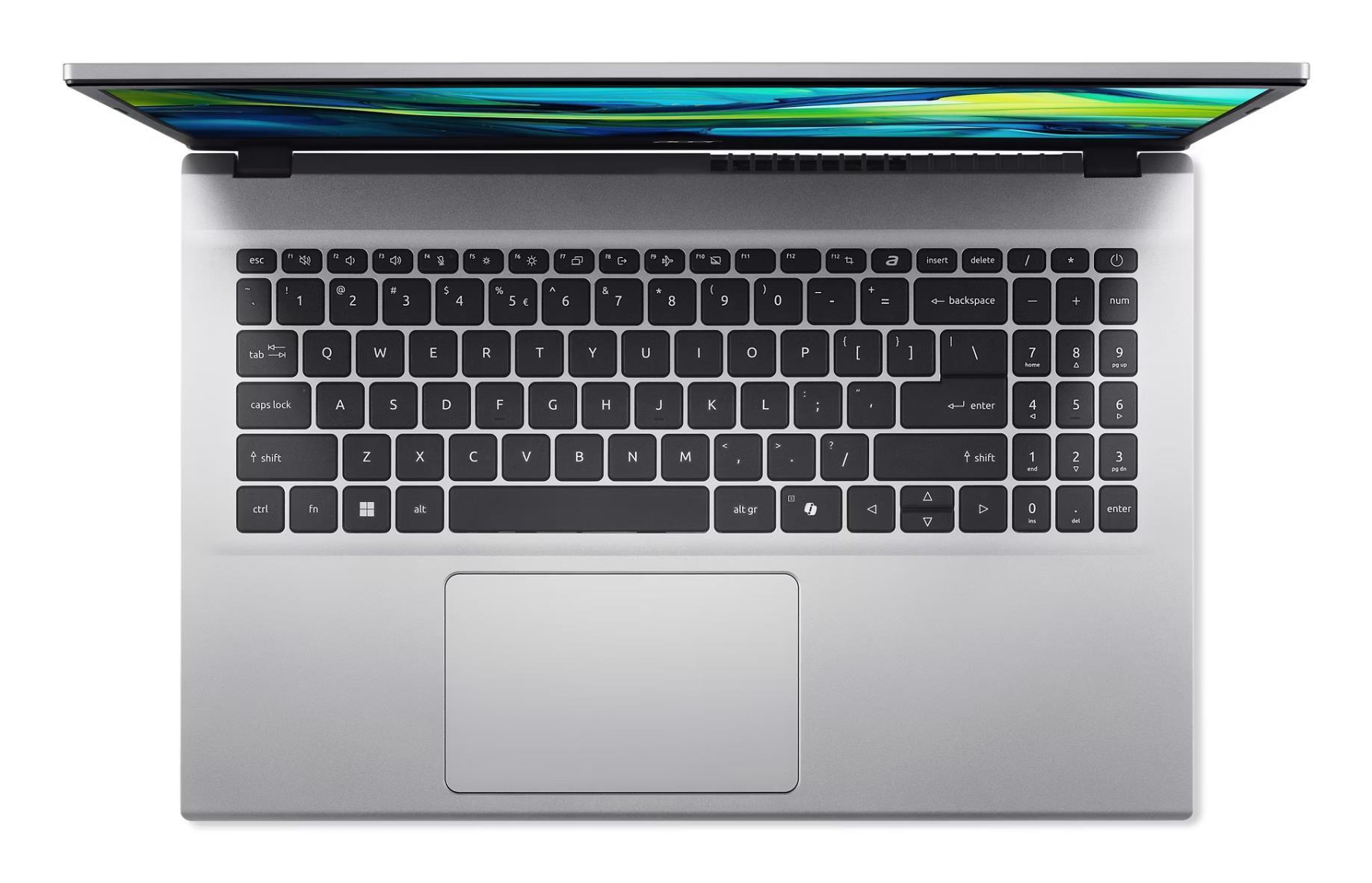 ACER Aspire (Go 15, CPU AMD RyzenT 5, 5625U, 2.3 GHz, 15.6 ", 1920 x 1080 pixels, RAM 16 GB, DDR4-SDRAM, SSD 512 GB, Discrete graphics Not available, On-board graphics Yes, Keyboard language Russian/English, OS installed Windows 11 Home, Colour Silver)