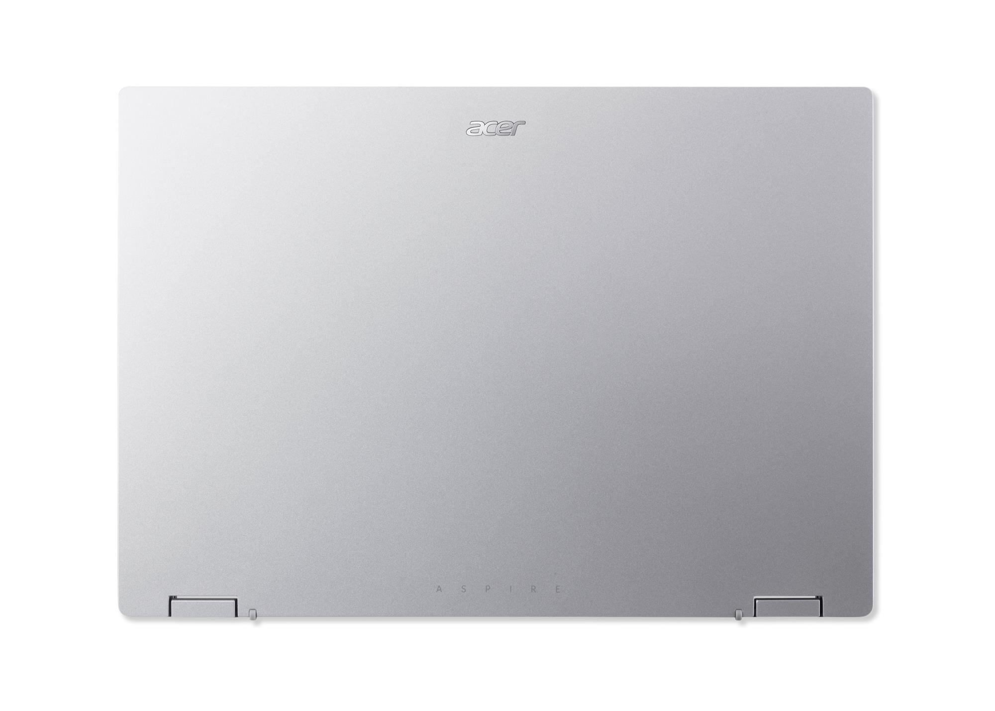 ACER Aspire (Go Spin 14, AGSP14-31PT-C72L, CPU  Intel N-Series, N150, 800 MHz, 14", Touchscreen, 1920x1200, RAM 16GB, SSD 512GB, IntelGraphics, Integrated, ENG, Windows 11 Home, Pure Silver)