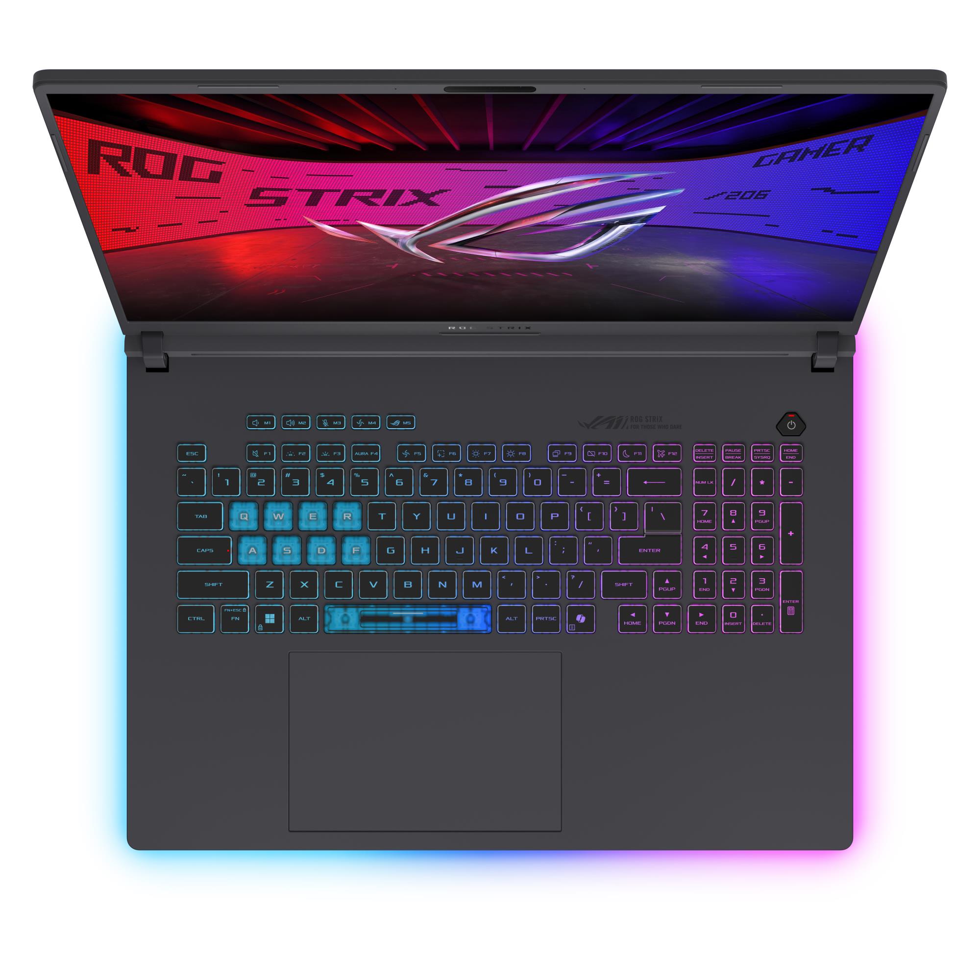 ASUS ROG Strix (G18 (2025), CPU Core Ultra, U9-275HX, 2700 MHz, 18", 2560x1600, RAM 16GB, DDR5, 5600 MHz, SSD 1TB, NVIDIA GeForce RTX 5080, 16GB, ENG, Windows 11 Home, Eclipse Grey) ASUS ROG Strix (G18 (2025), CPU Core Ultra, U9-275HX, 2700 MHz, 18", 2560x1600, RAM 16GB, DDR5, 5600 MHz, SSD 1TB, NVIDIA GeForce RTX 5080, 16GB, ENG, Windows 11 Home, Eclipse Grey)