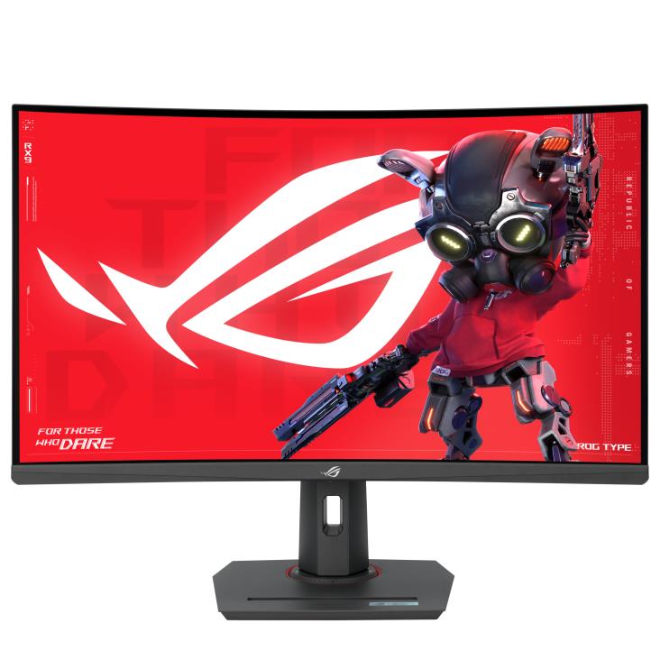 ASUS ROG Strix (31.5", Gaming/Curved, Panel VA, 2560x1440, 16:9, 280Hz, 1 ms, Swivel, Pivot, Height adjustable, Tilt)
