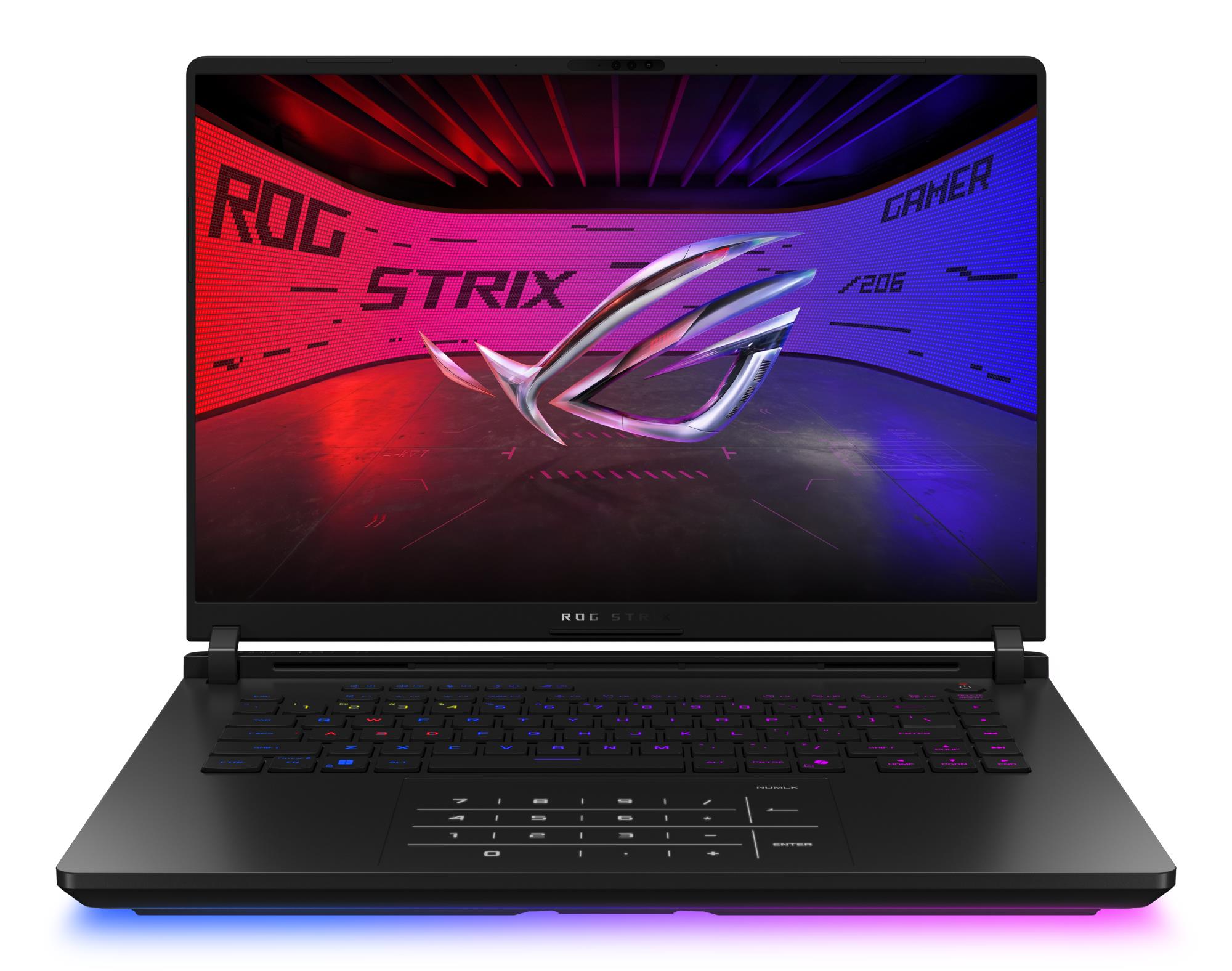 ASUS ROG Strix (SCAR 16 (2025), CPU  Core Ultra, U9-275HX, 2700 MHz, 16", 2560x1600, RAM 32GB, DDR5, 5600 MHz, SSD 2TB, NVIDIA GeForce RTX 5080, 16GB, ENG, Windows 11 Home)
