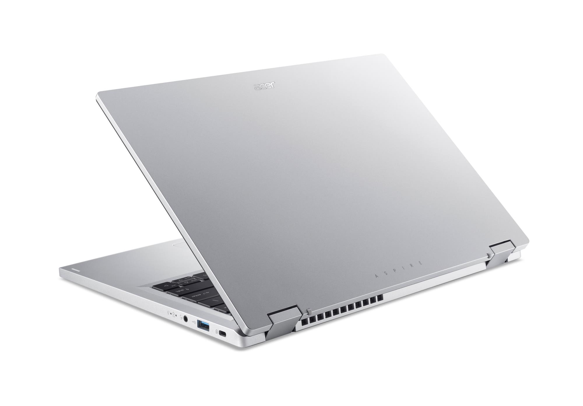 ACER Aspire (Go Spin 14, AGSP14-31PT-C72L, CPU  Intel N-Series, N150, 800 MHz, 14", Touchscreen, 1920x1200, RAM 16GB, SSD 512GB, IntelGraphics, Integrated, ENG, Windows 11 Home, Pure Silver)
