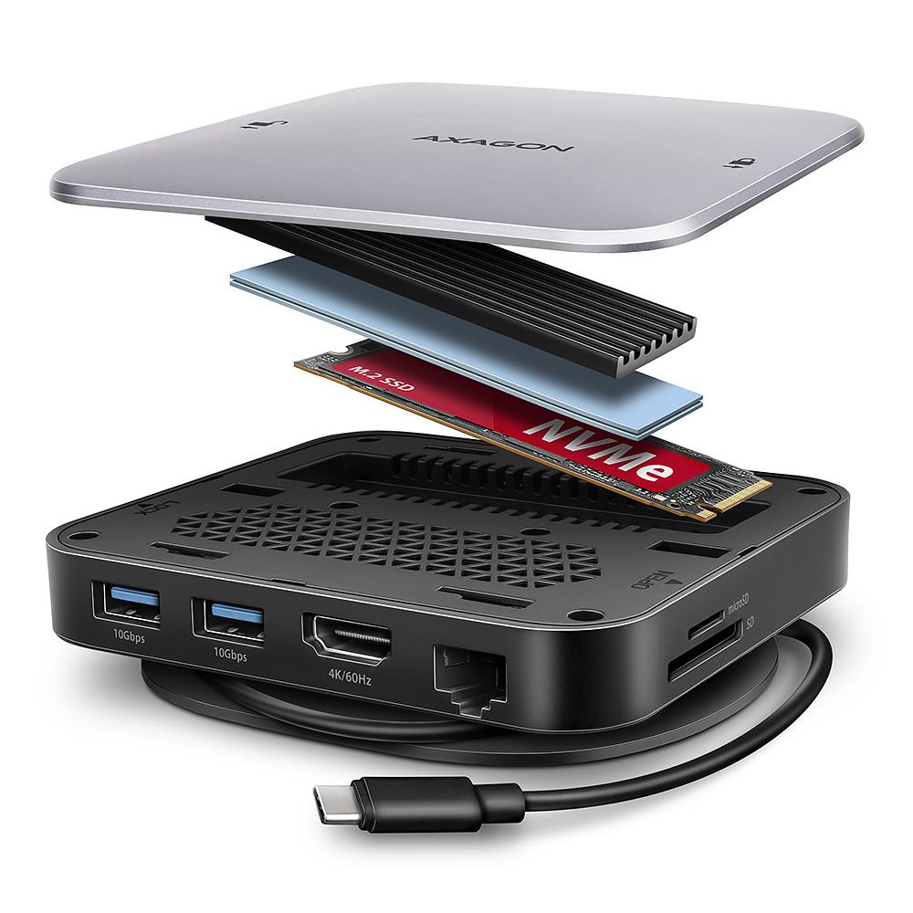 NB ACC DOCKING STATION/NVME/SATA 9IN1 HMC-UFO AXAGON NB ACC DOCKING STATION/NVME/SATA 9IN1 HMC-UFO AXAGON