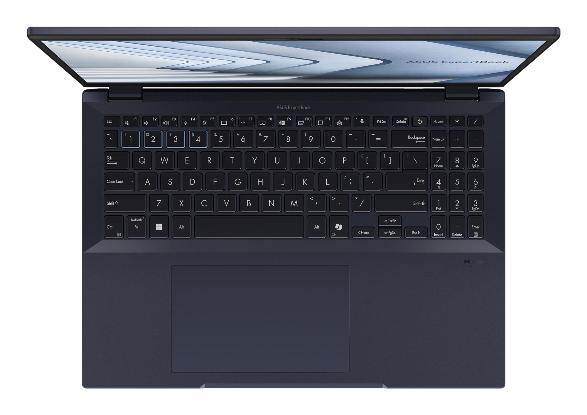 ASUS ExpertBook (CPU Core Ultra, u5-125H, 1200 MHz, 16", 1920x1200, RAM 16GB, DDR5, SSD 512GB, Intel Graphics, Integrated, NOR, Windows 11 Pro, Black) ASUS ExpertBook (CPU Core Ultra, u5-125H, 1200 MHz, 16", 1920x1200, RAM 16GB, DDR5, SSD 512GB, Intel Graphics, Integrated, NOR, Windows 11 Pro, Black)