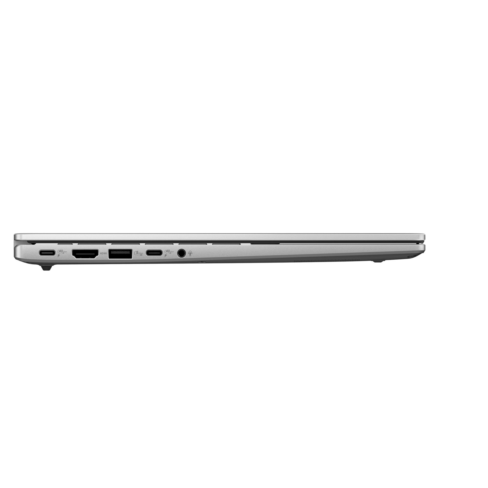 ASUS VivoBook Series (S14, CPU  Intel Core 5, 210H, 2200 MHz, 14", 1920x1200, RAM 16GB, DDR5, SSD 512GB, Intel UHD Graphics, Integrated, ENG, Windows 11 Home, Silver)