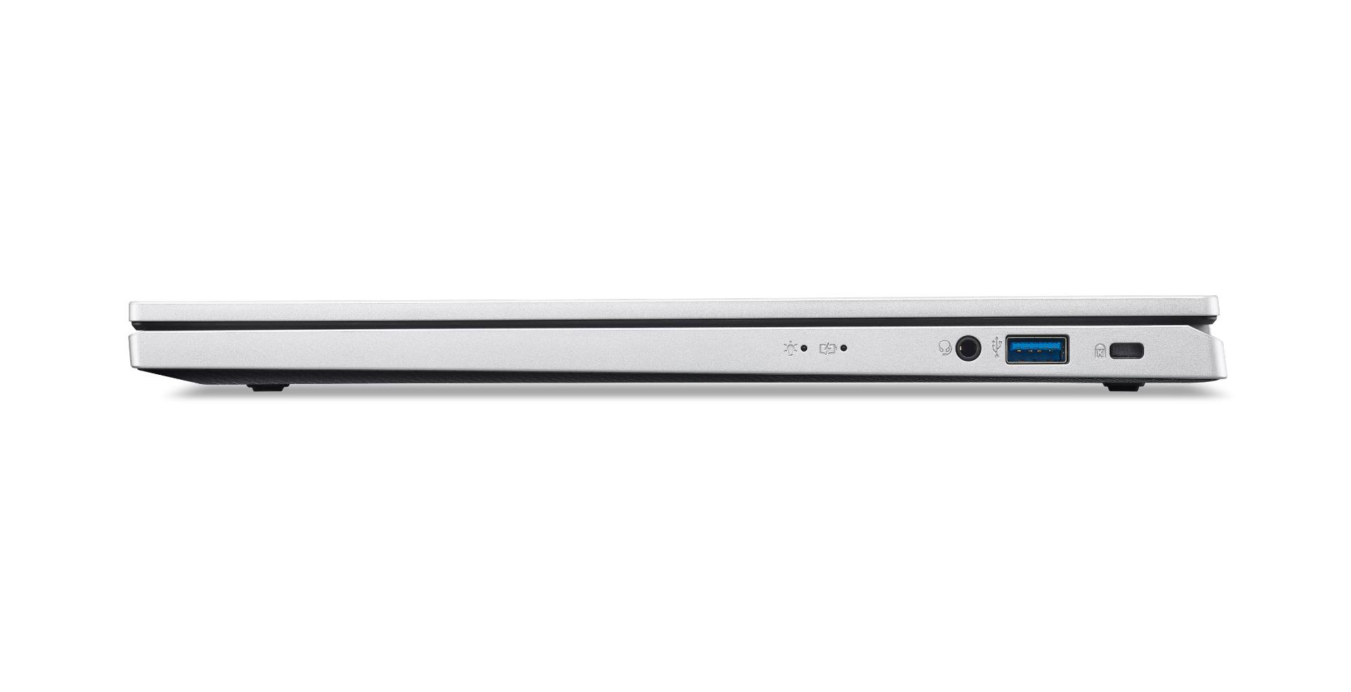 ACER Aspire (Go 15, AG15-32P-373M, CPU  Intel Core 3, N355, 1900 MHz, 15.6", 1920x1080, RAM 16GB, DDR5, SSD 512GB, Integrated, ENG, Windows 11 Home, Pure Silver)