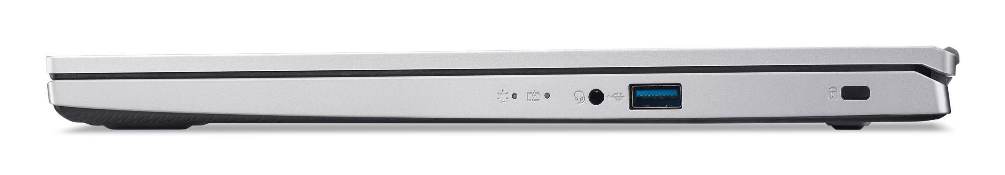 ACER Aspire (Go 15, CPU AMD RyzenT 5, 5625U, 2.3 GHz, 15.6 ", 1920 x 1080 pixels, RAM 16 GB, DDR4-SDRAM, SSD 512 GB, Discrete graphics Not available, On-board graphics Yes, Keyboard language Russian/English, OS installed Windows 11 Home, Colour Silver)