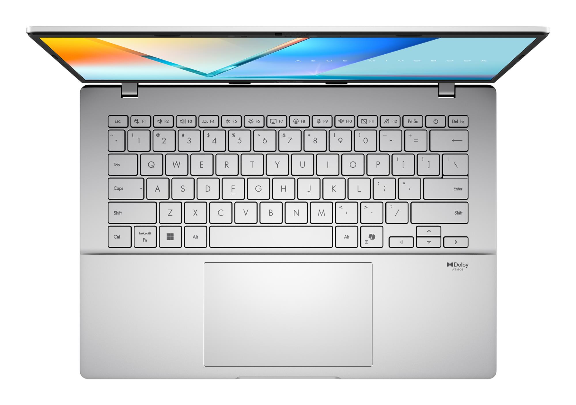 ASUS VivoBook Series (S14, CPU  Intel Core 5, 210H, 2200 MHz, 14", 1920x1200, RAM 16GB, DDR5, SSD 512GB, Intel UHD Graphics, Integrated, ENG, Windows 11 Home, Silver)