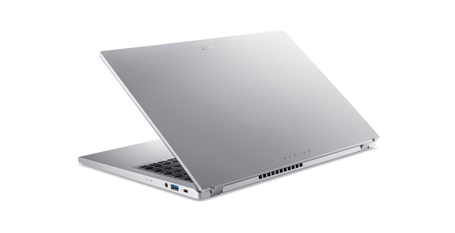 ACER Aspire (Go 15, AG15-32P-373M, CPU  Intel Core 3, N355, 1900 MHz, 15.6", 1920x1080, RAM 16GB, DDR5, SSD 512GB, Integrated, ENG, Windows 11 Home, Pure Silver)