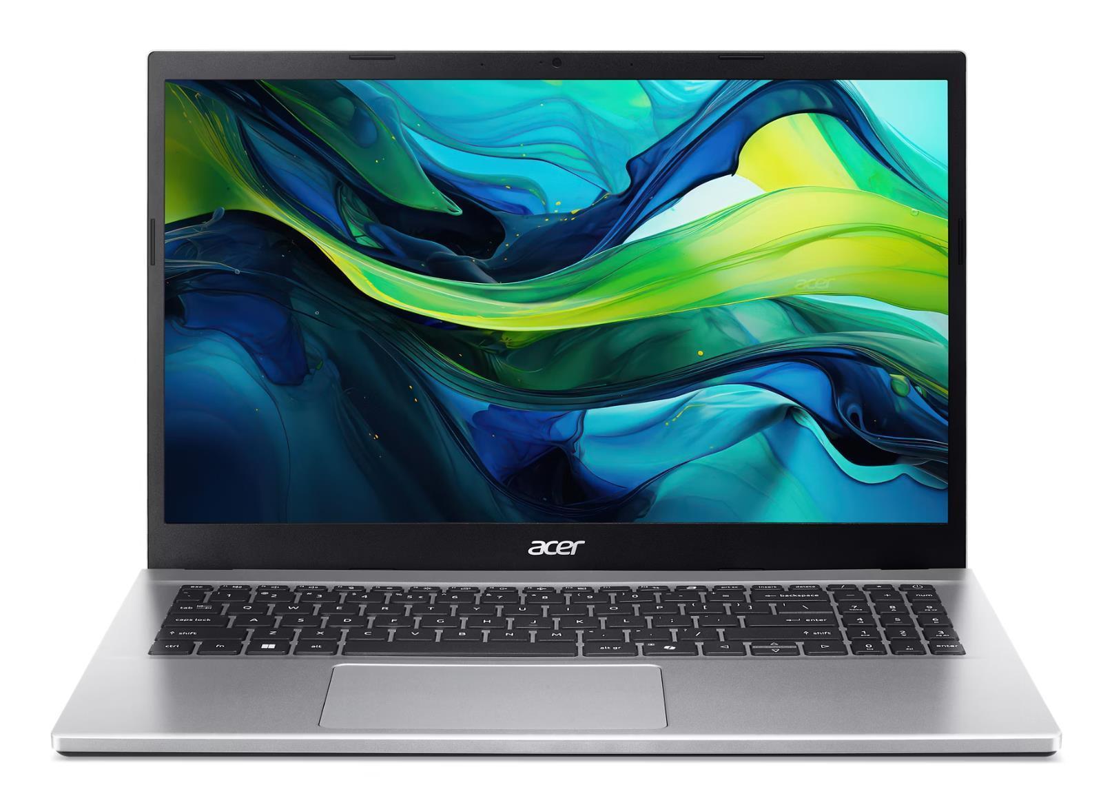 ACER Aspire (Go 15, CPU AMD RyzenT 5, 5625U, 2.3 GHz, 15.6 ", 1920 x 1080 pixels, RAM 16 GB, DDR4-SDRAM, SSD 512 GB, Discrete graphics Not available, On-board graphics Yes, Keyboard language Russian/English, OS installed Windows 11 Home, Colour Silver)