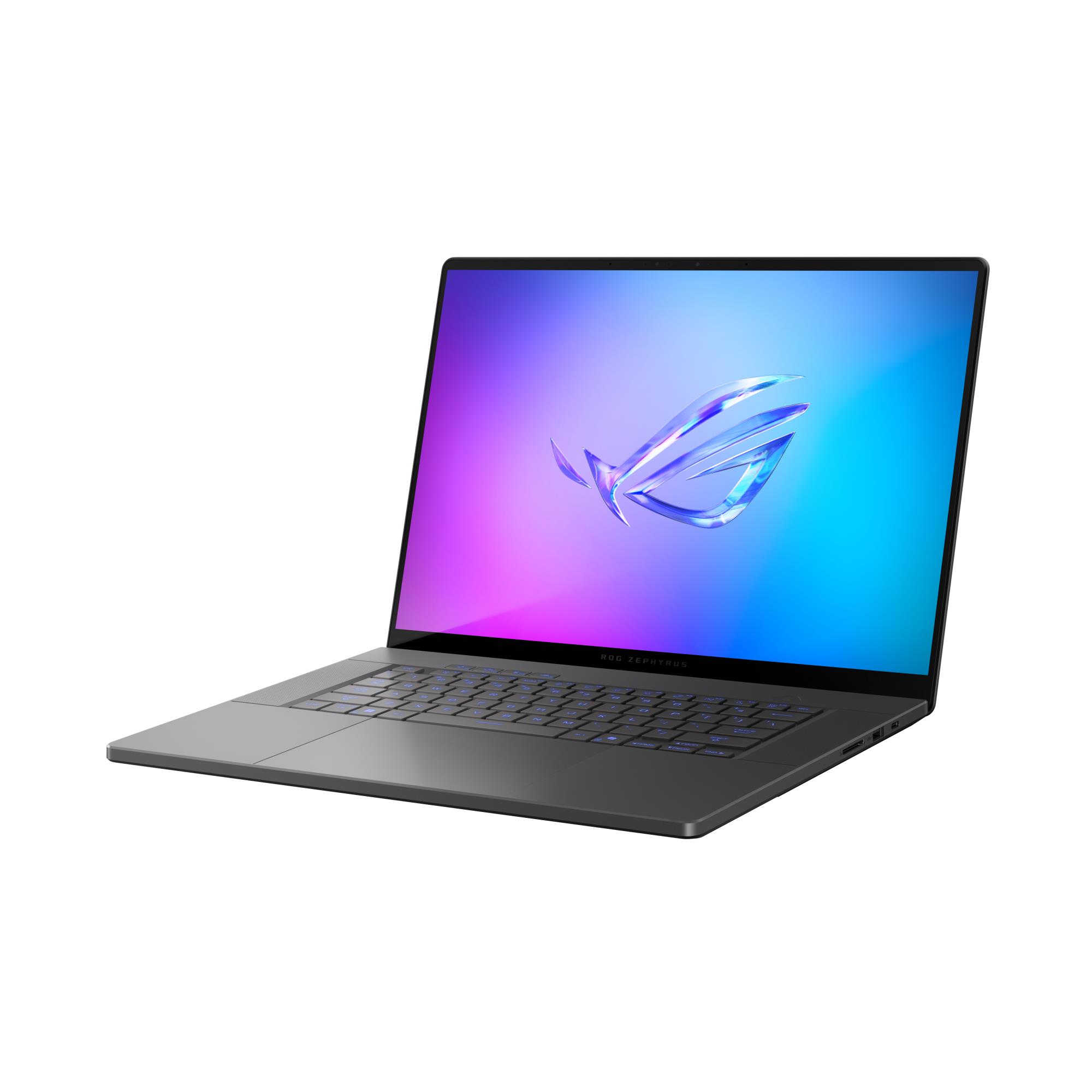 ASUS ROG Zephyrus (G16 (2024) GA605, CPU  AMD Ryzen AI 7, 350, 2000 MHz, 16", 2560x1600, RAM 32GB, LPDDR5x, SSD 1TB, NVIDIA GeForce RTX 5070, 8GB, ENG, Card Reader SD, Windows 11 Home, Grey)