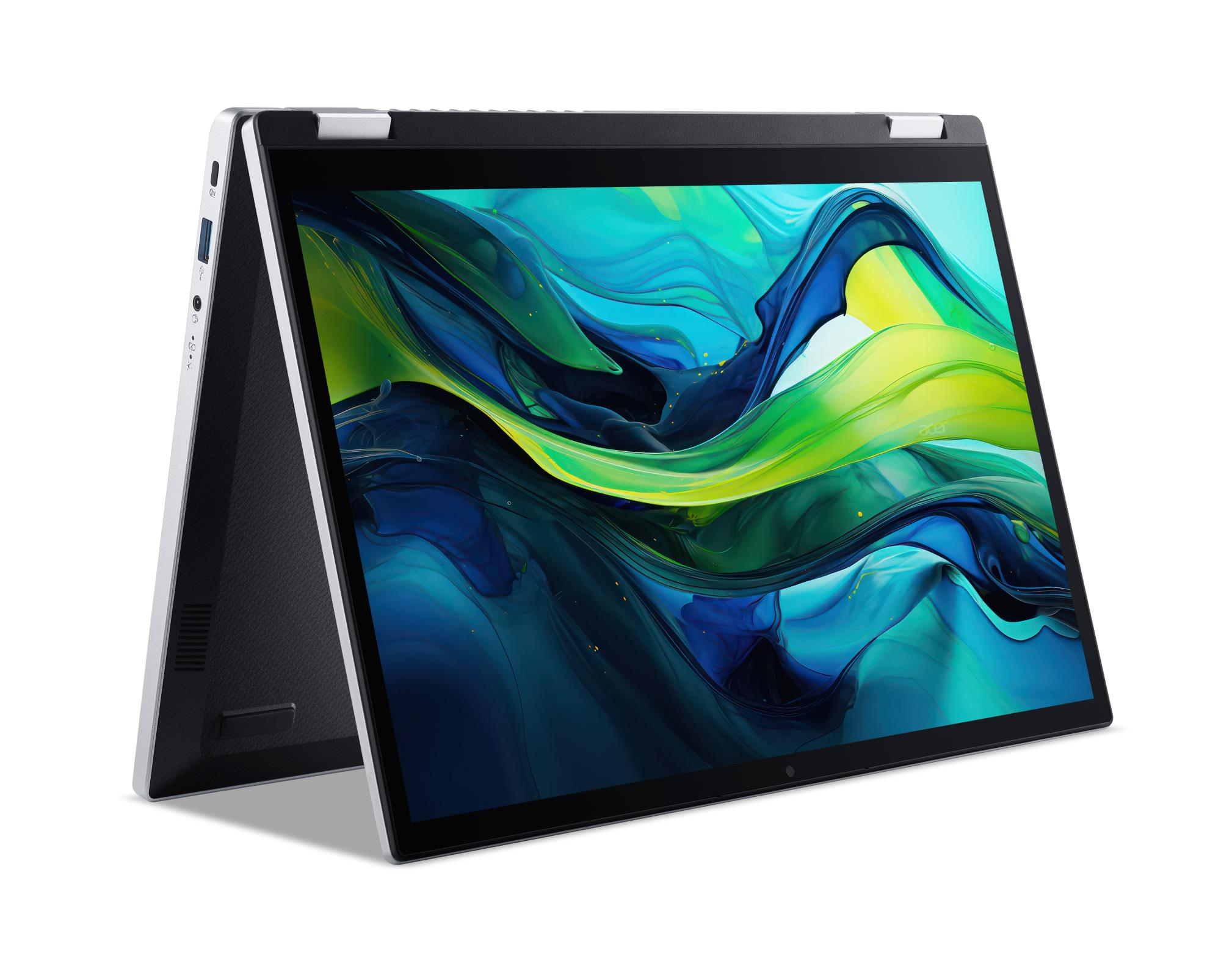 ACER Aspire (Go Spin 14, AGSP14-31PT-338B, CPU Intel Core 3, N355, 1900 MHz, 14", Touchscreen, 1920x1200, RAM 16GB, SSD 512GB, IntelGraphics, Integrated, ENG, Windows 11 Home, Pure Silver) ACER Aspire (Go Spin 14, AGSP14-31PT-338B, CPU Intel Core 3, N355, 1900 MHz, 14", Touchscreen, 1920x1200, RAM 16GB, SSD 512GB, IntelGraphics, Integrated, ENG, Windows 11 Home, Pure Silver)