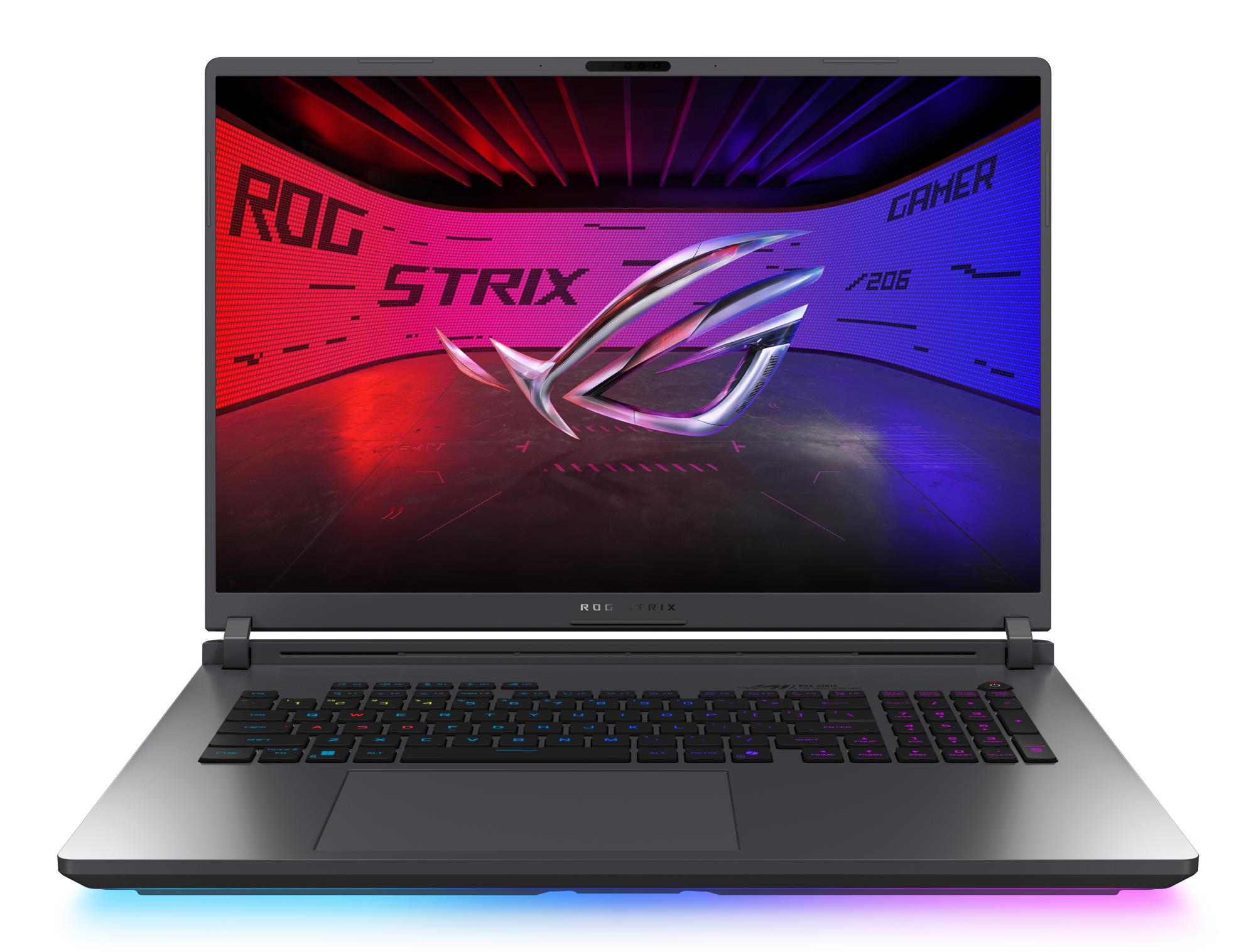 ASUS ROG Strix (G18 (2025), CPU  Core i9, i9-14900HX, 2200 MHz, 18", 2560x1600, RAM 16GB, DDR5, 5600 MHz, SSD 1TB, NVIDIA GeForce RTX 5070, 8GB, ENG, Windows 11 Home, Eclipse Grey)