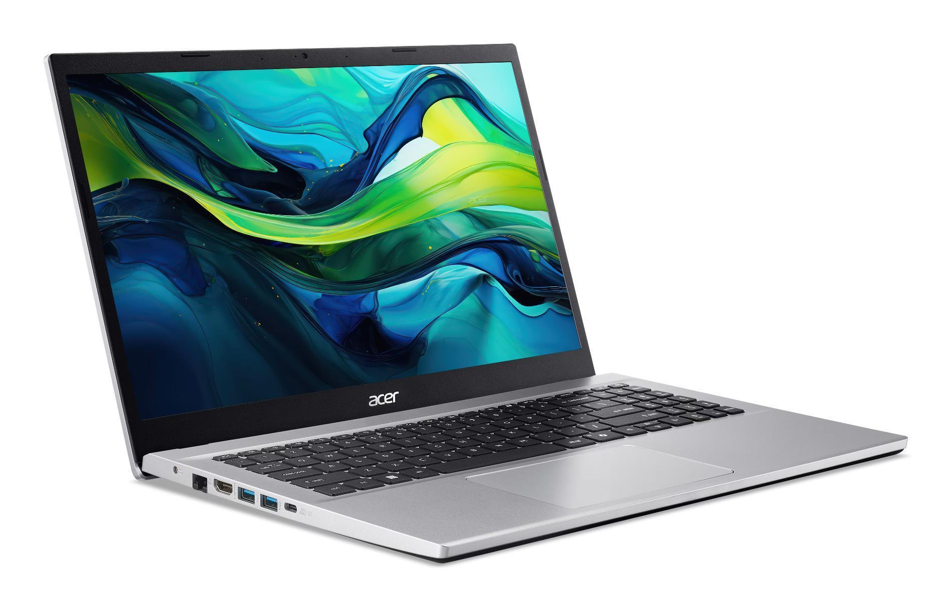 ACER Aspire (Go 15, CPU AMD RyzenT 5, 5625U, 2.3 GHz, 15.6 ", 1920 x 1080 pixels, RAM 16 GB, DDR4-SDRAM, SSD 512 GB, Discrete graphics Not available, On-board graphics Yes, Keyboard language Russian/English, OS installed Windows 11 Home, Colour Silver)