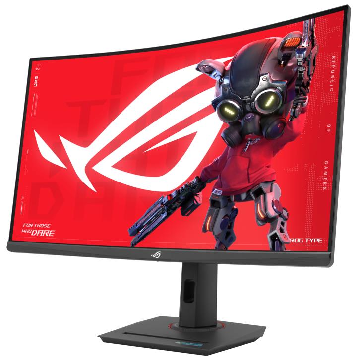 ASUS ROG Strix (31.5", Gaming/Curved, Panel VA, 2560x1440, 16:9, 280Hz, 1 ms, Swivel, Pivot, Height adjustable, Tilt)
