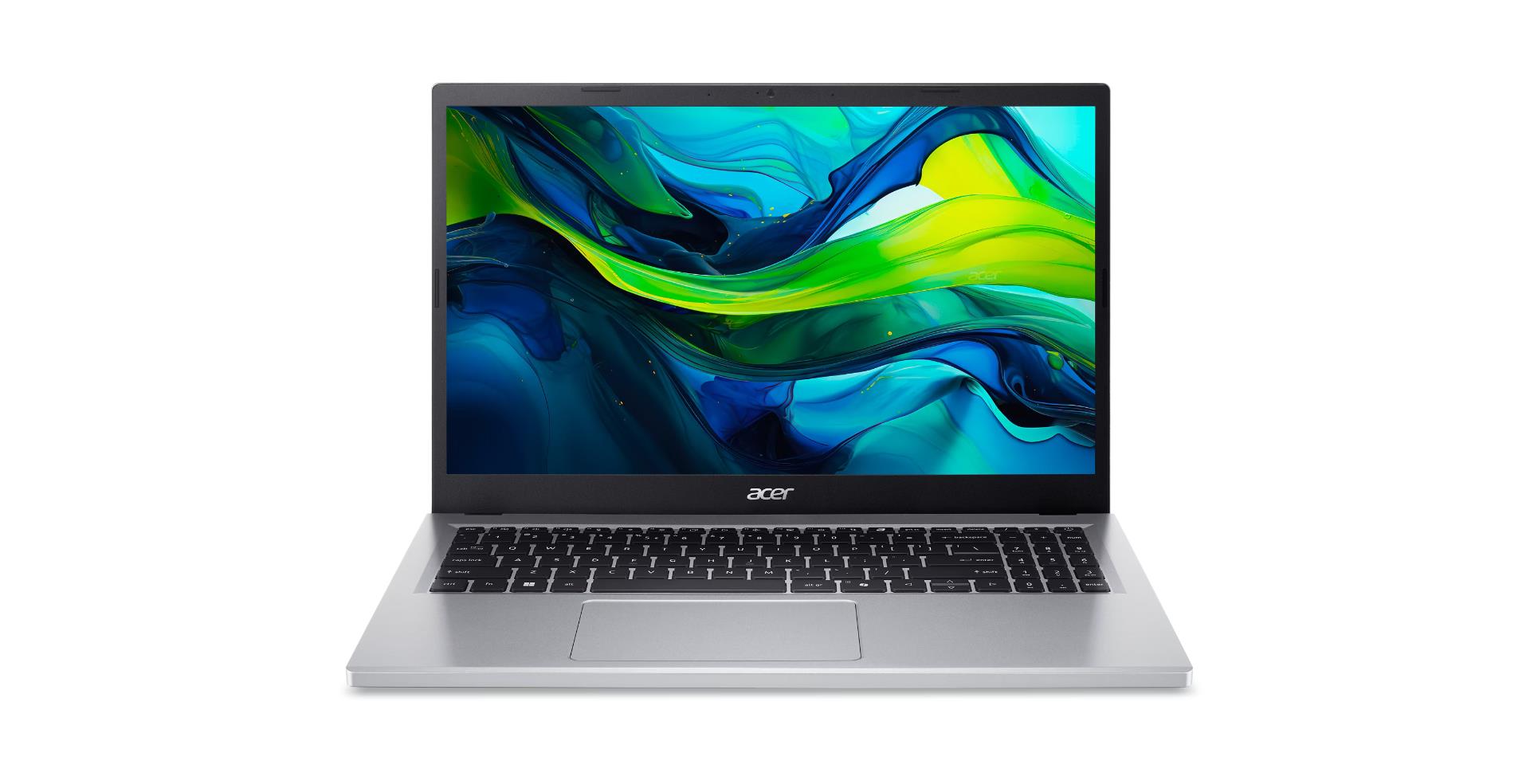 ACER Aspire (Go 15, AG15-32P-373M, CPU  Intel Core 3, N355, 1900 MHz, 15.6", 1920x1080, RAM 16GB, DDR5, SSD 512GB, Integrated, ENG, Windows 11 Home, Pure Silver)