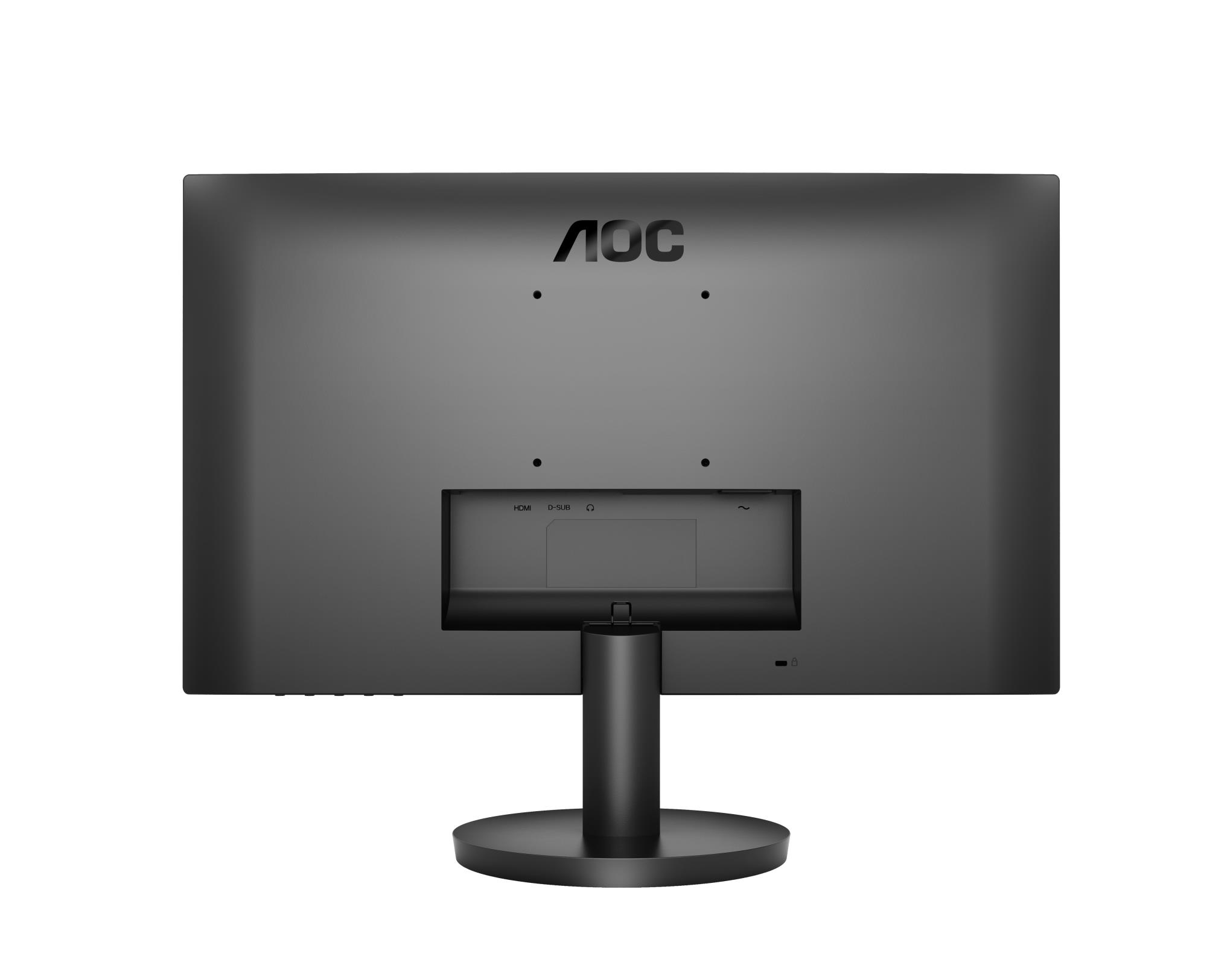 AOC 24" (Panel VA, 1920x1080, 16:9, 100 Hz, Matte, 1 ms, Speakers, Tilt, Colour Black)
