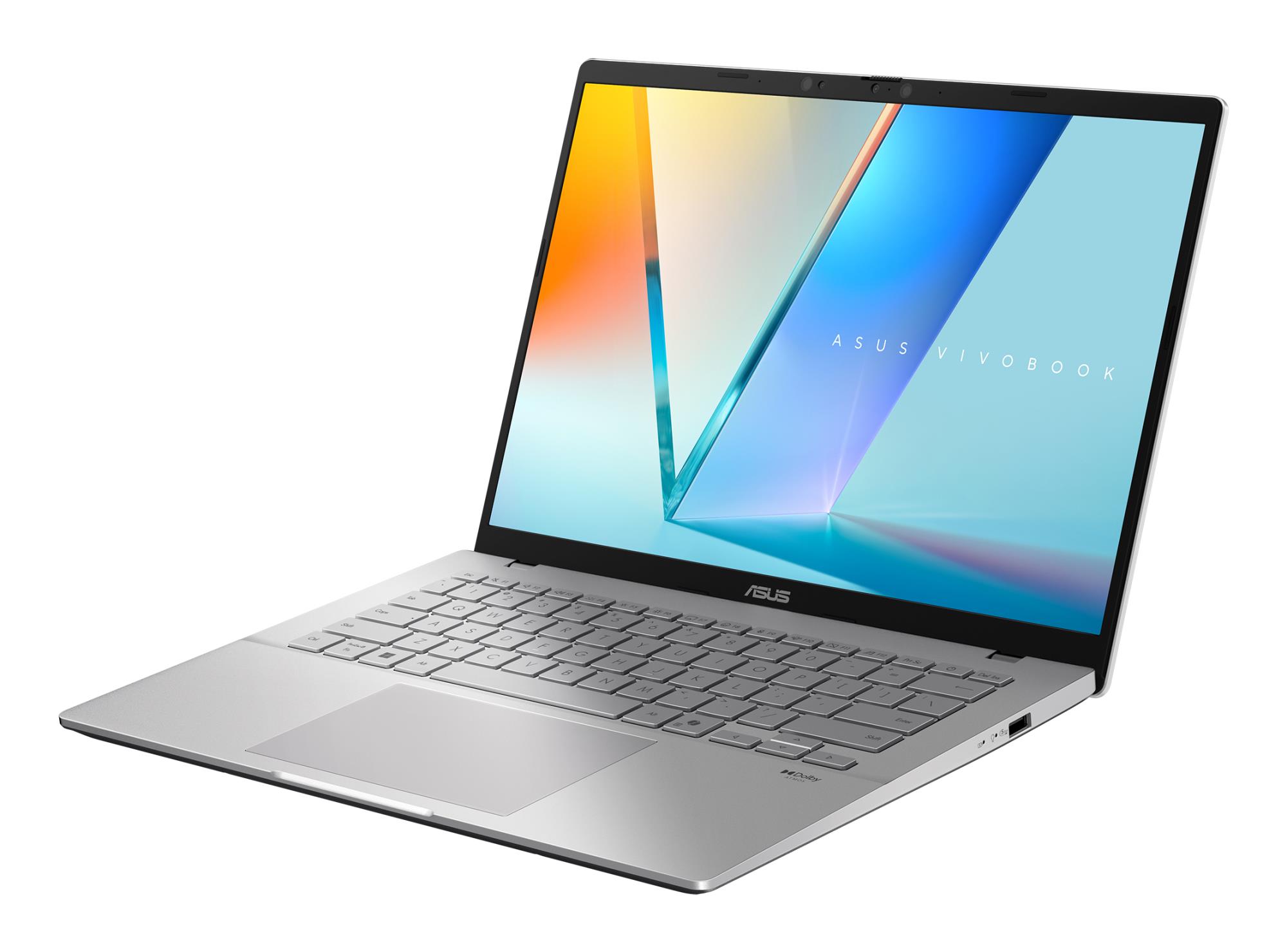 ASUS VivoBook Series (S14, CPU  Intel Core 5, 210H, 2200 MHz, 14", 1920x1200, RAM 16GB, DDR5, SSD 512GB, Intel UHD Graphics, Integrated, ENG, Windows 11 Home, Silver)