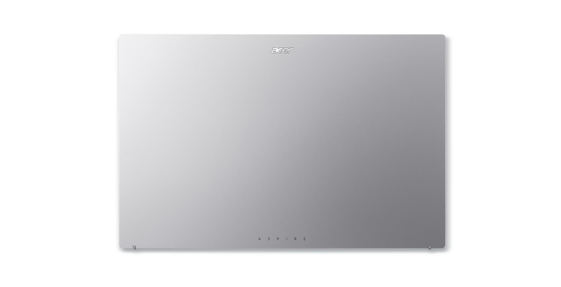 ACER Aspire (Go 15, AG15-32P-373M, CPU  Intel Core 3, N355, 1900 MHz, 15.6", 1920x1080, RAM 16GB, DDR5, SSD 512GB, Integrated, ENG, Windows 11 Home, Pure Silver)