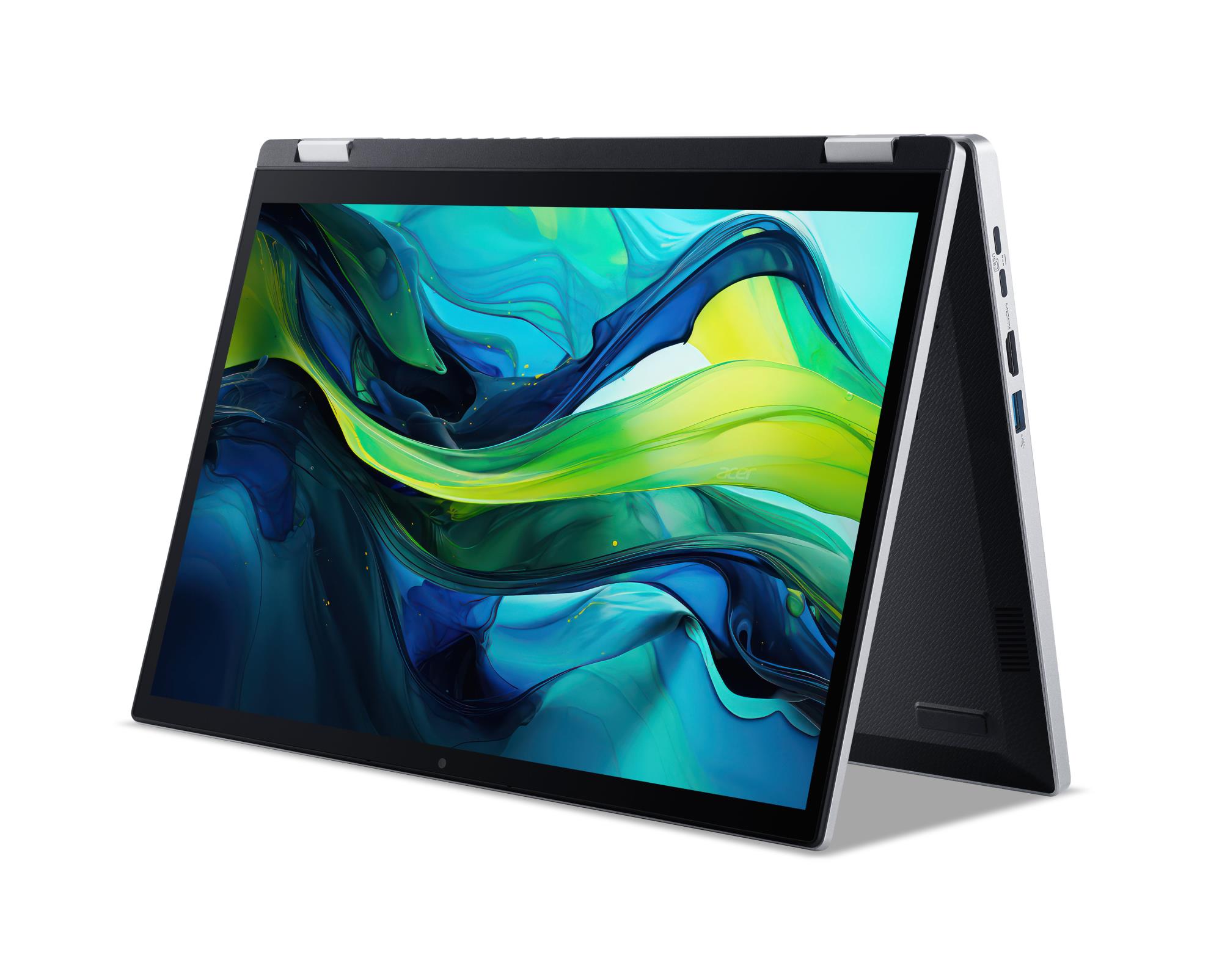 ACER Aspire (Go Spin 14, AGSP14-31PT-338B, CPU Intel Core 3, N355, 1900 MHz, 14", Touchscreen, 1920x1200, RAM 16GB, SSD 512GB, IntelGraphics, Integrated, ENG, Windows 11 Home, Pure Silver) ACER Aspire (Go Spin 14, AGSP14-31PT-338B, CPU Intel Core 3, N355, 1900 MHz, 14", Touchscreen, 1920x1200, RAM 16GB, SSD 512GB, IntelGraphics, Integrated, ENG, Windows 11 Home, Pure Silver)