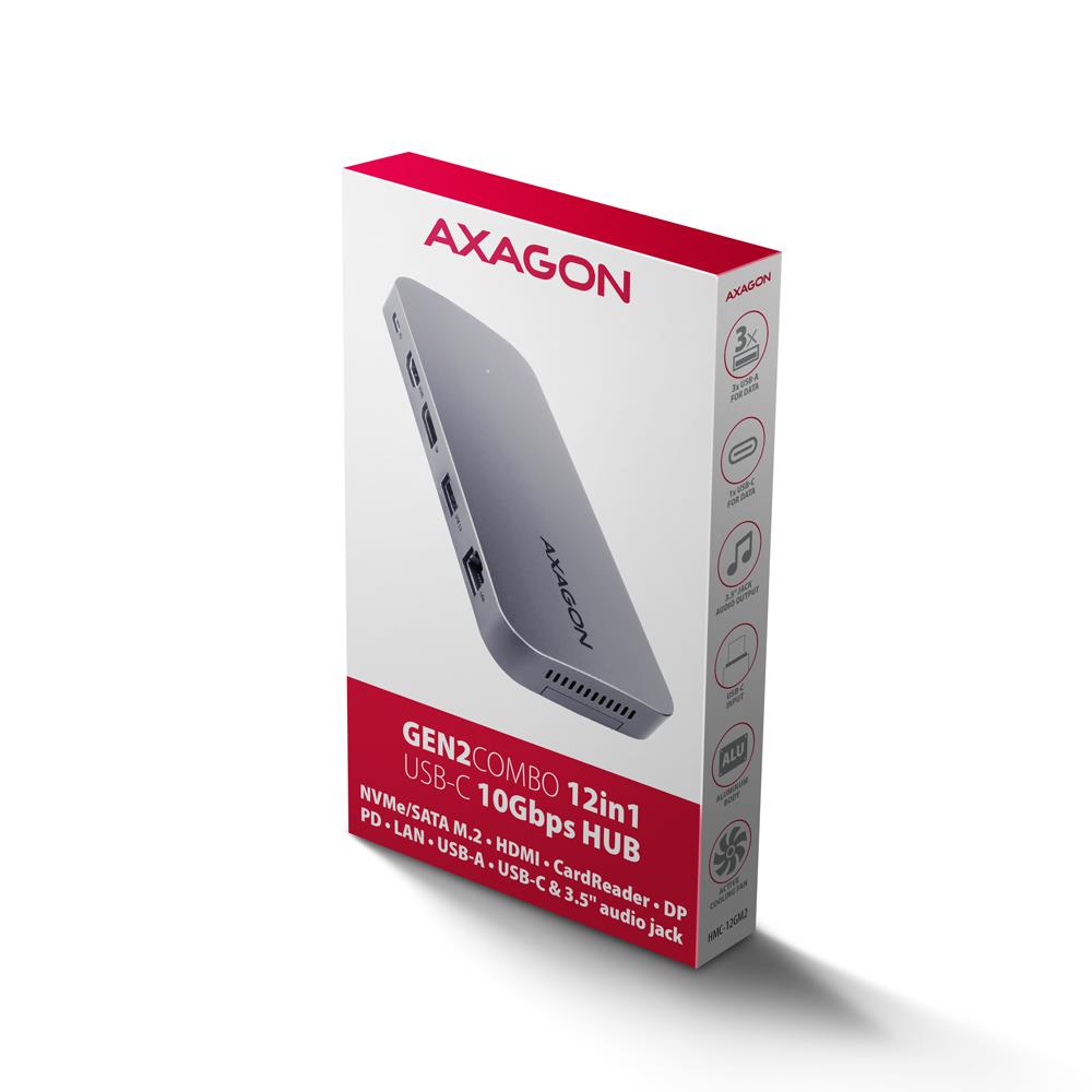 NB ACC DOCKING STATION/12IN1 HMC-12GM2 AXAGON NB ACC DOCKING STATION/12IN1 HMC-12GM2 AXAGON
