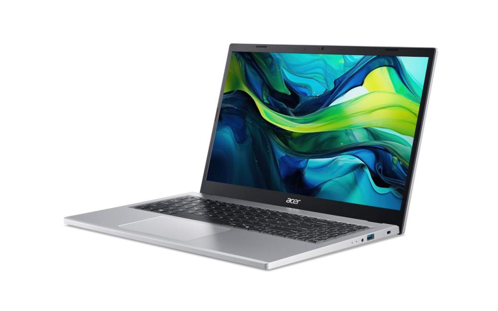 ACER Aspire (Go 15, CPU AMD RyzenT 5, 7520U, 2.8 GHz, 15.6 ", 1920x1080 pixels, RAM 16 GB, DDR5-SDRAM, SSD 512 GB, On-board graphics Yes, Keyboard language English, OS installed Windows 11 Home, Colour Silver)