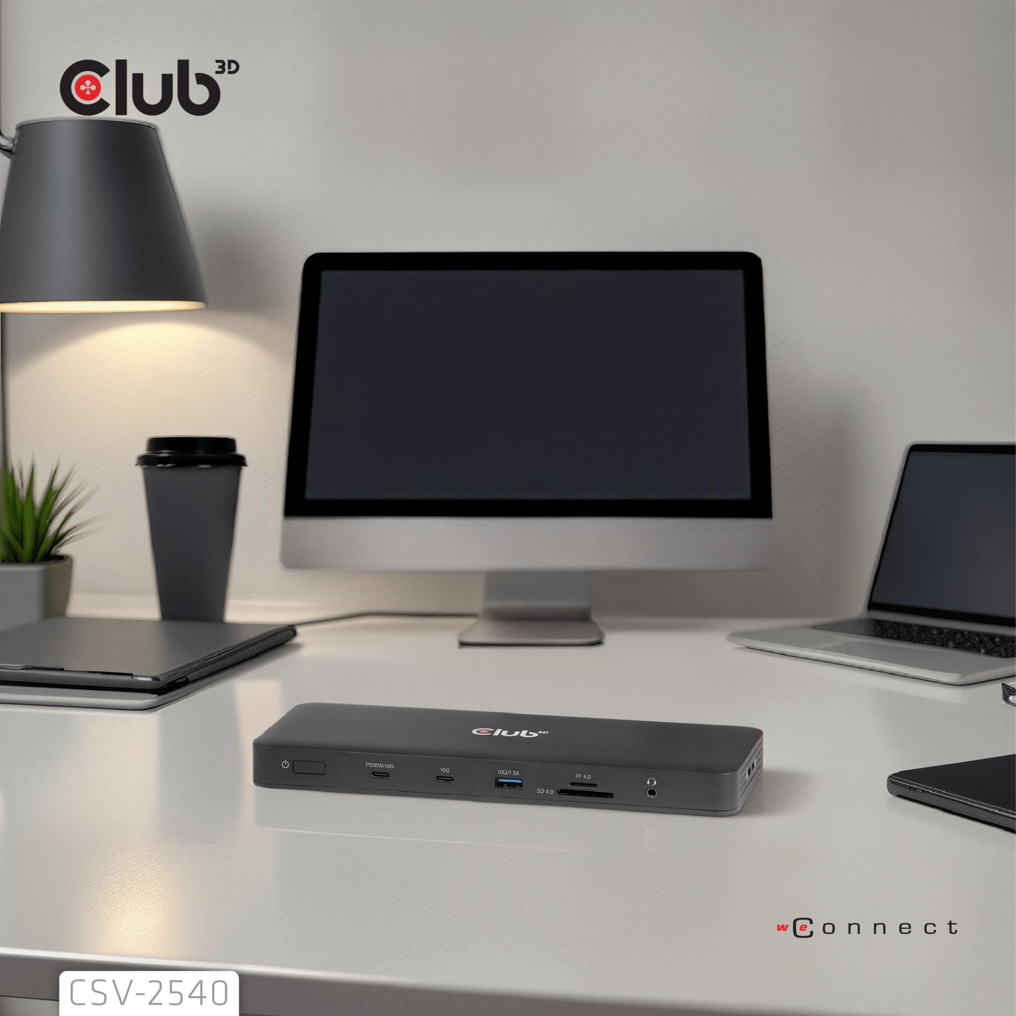 NB ACC DOCKING STATION 14IN1/USB-C 150W CSV-2540 CLUB3D NB ACC DOCKING STATION 14IN1/USB-C 150W CSV-2540 CLUB3D