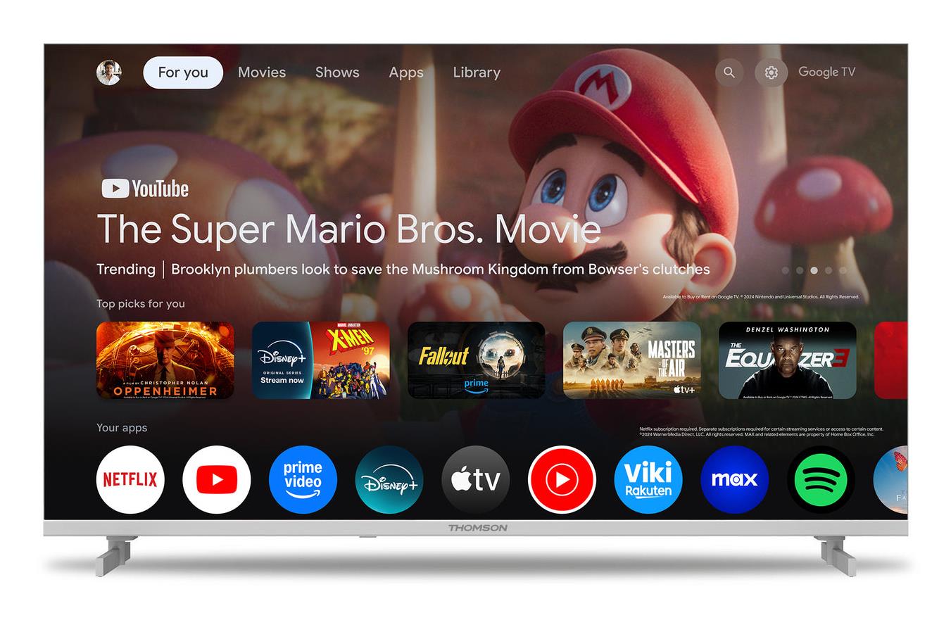 THOMSON 40 " (Full HD, 1920 x 1080 pixels, Flat, 16:9, LCD)