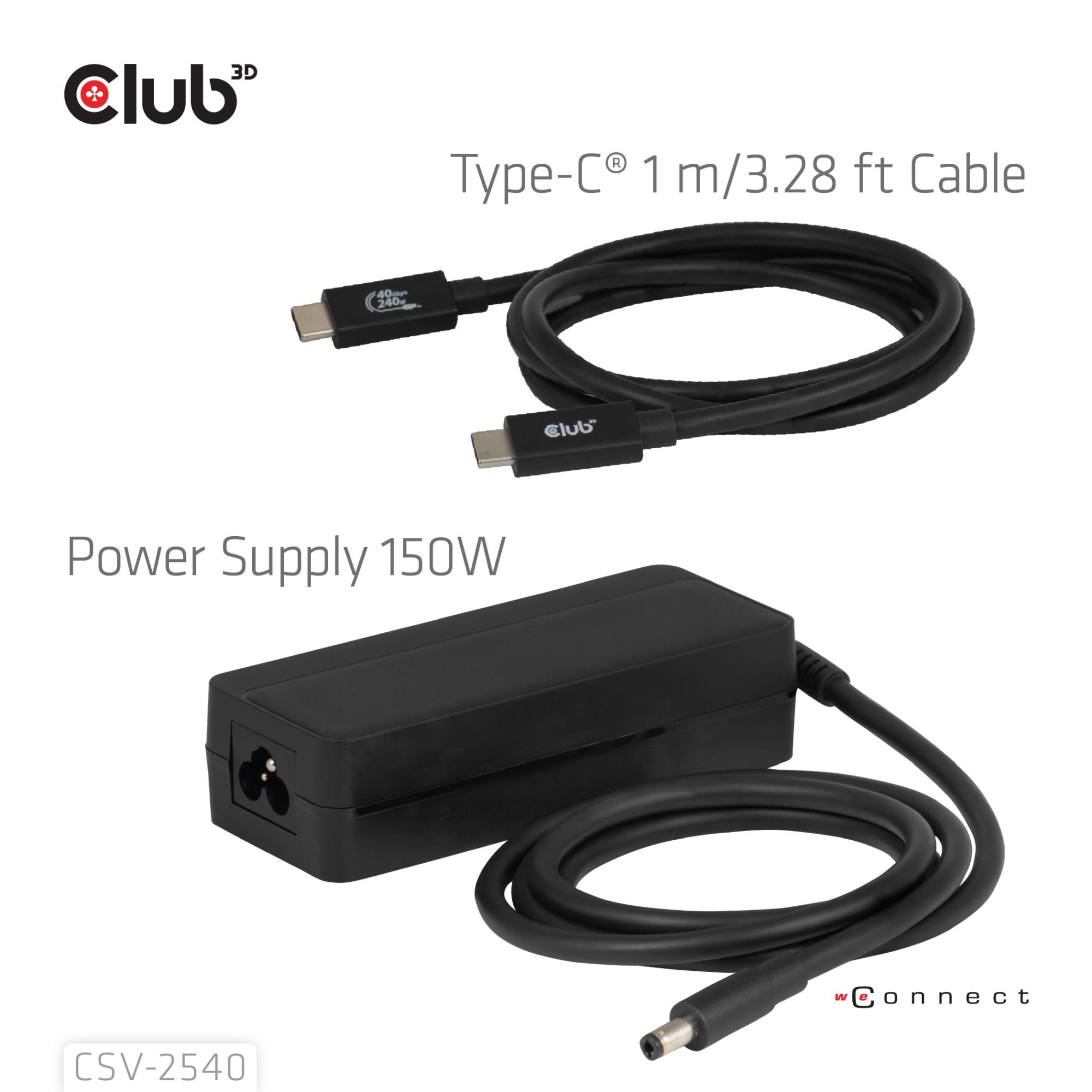 NB ACC DOCKING STATION 14IN1/USB-C 150W CSV-2540 CLUB3D NB ACC DOCKING STATION 14IN1/USB-C 150W CSV-2540 CLUB3D