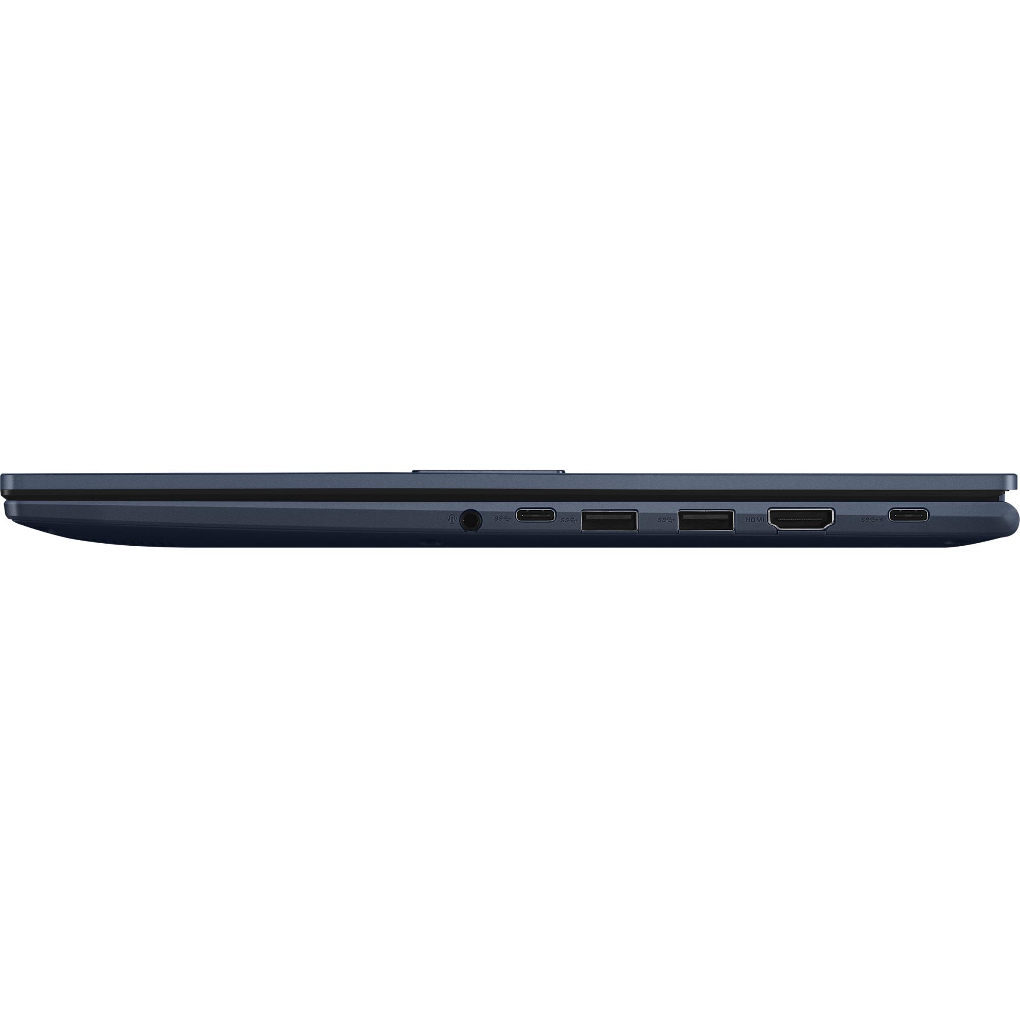 ASUS VivoBook Series (CPU AMD RyzenT 5, 150, 3.3 GHz, 15.6 ", 1920 x 1080 pixels, RAM 16 GB, DDR5-SDRAM, SSD 512 GB, Discrete graphics Not available, On-board graphics Yes, Numeric keypad Yes, OS installed Windows 11 Home, Colour Blue) ASUS VivoBook Series (CPU AMD RyzenT 5, 150, 3.3 GHz, 15.6 ", 1920 x 1080 pixels, RAM 16 GB, DDR5-SDRAM, SSD 512 GB, Discrete graphics Not available, On-board graphics Yes, Numeric keypad Yes, OS installed Windows 11 Home, Colour Blue)