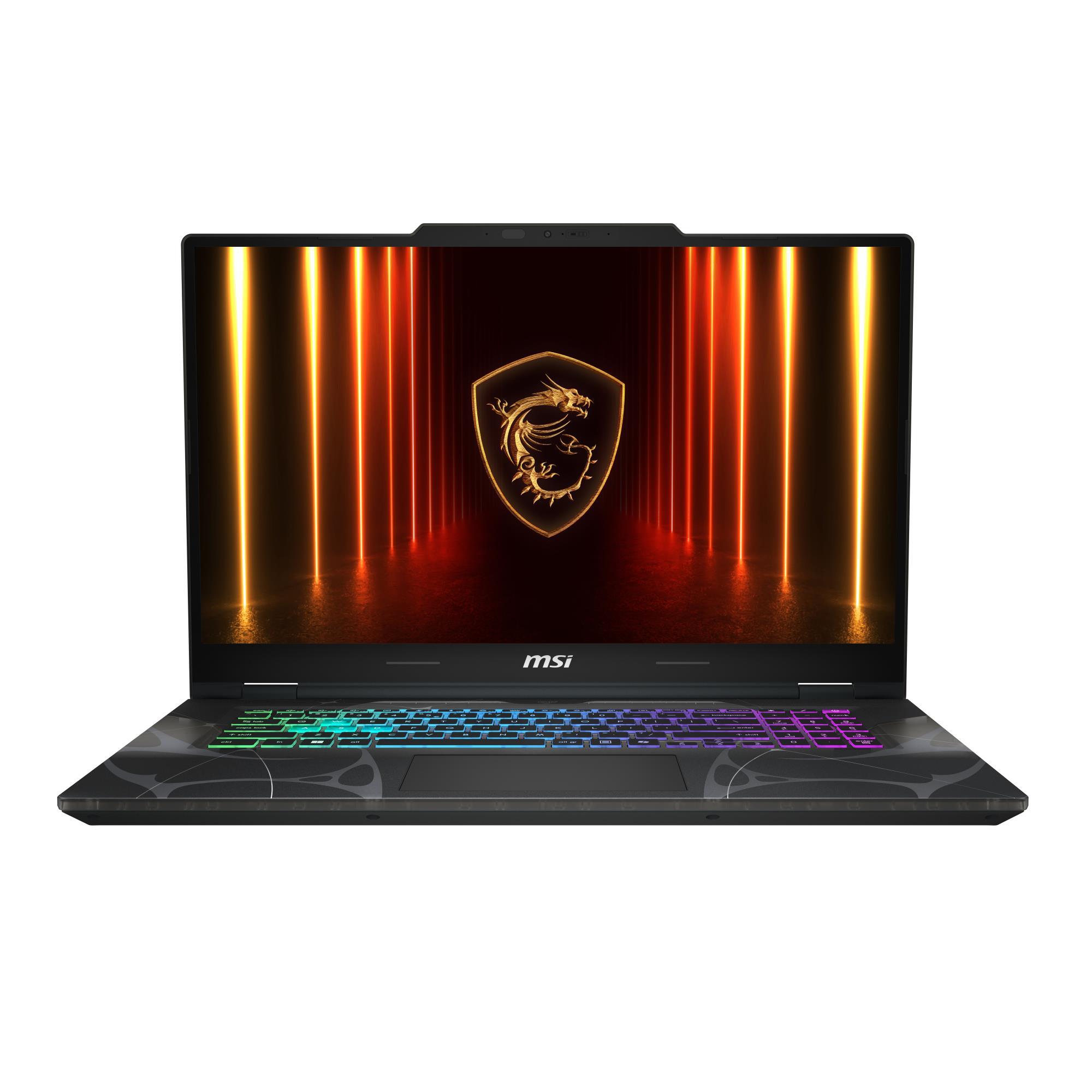MSI Cyborg (15 B13WEKG, CPU Intel® CoreT i7, i7-13620H, 2.4 GHz, 15.6 ", 1920 x 1080 pixels, RAM 16 GB, DDR5-SDRAM, SSD 512 GB, Discrete graphics NVIDIA GeForce RTX 5050, 8 GB, On-board graphics Yes, Numeric keypad Yes, Keyboard language English, OS installed Windows 11 Home, Colour Black, 5600 MHz) MSI Cyborg (15 B13WEKG, CPU Intel® CoreT i7, i7-13620H, 2.4 GHz, 15.6 ", 1920 x 1080 pixels, RAM 16 GB, DDR5-SDRAM, SSD 512 GB, Discrete graphics NVIDIA GeForce RTX 5050, 8 GB, On-board graphics Yes, Numeric keypad Yes, Keyboard language English, OS installed Windows 11 Home, Colour Black, 5600 MHz)