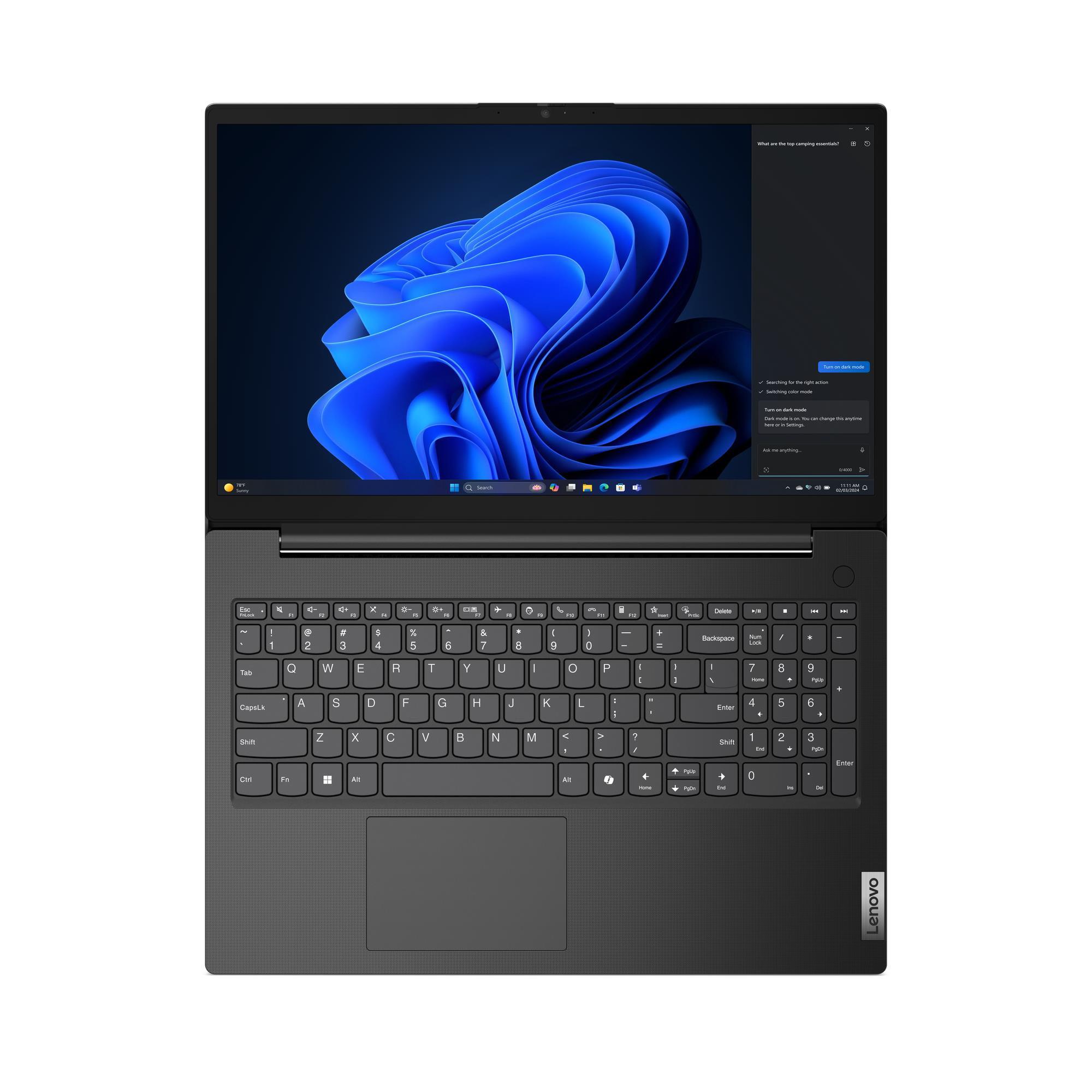 LENOVO V Series (V15 G5 IRL, CPU Intel® CoreT i7, i7-13620H, 15.6 ", 1920 x 1080 pixels, RAM 16 GB, DDR5-SDRAM, SSD 512 GB, Discrete graphics Not available, On-board graphics Yes, Numeric keypad Yes, Keyboard language English, Colour Black, 5200 MHz)