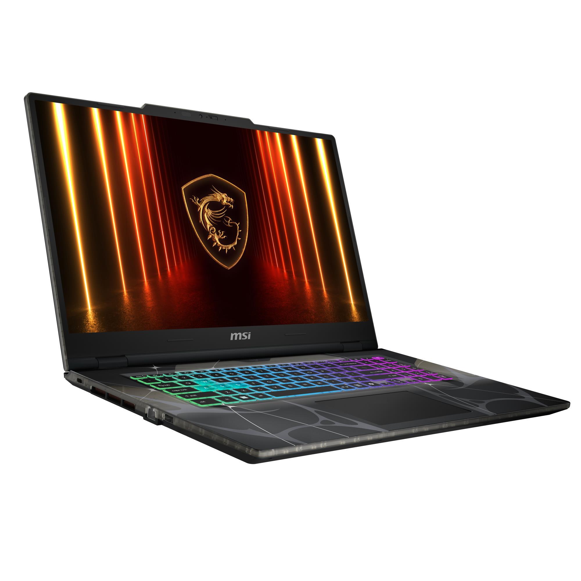 MSI Cyborg (15 B13WEKG, CPU Intel® CoreT i7, i7-13620H, 2.4 GHz, 15.6 ", 1920 x 1080 pixels, RAM 16 GB, DDR5-SDRAM, SSD 512 GB, Discrete graphics NVIDIA GeForce RTX 5050, 8 GB, On-board graphics Yes, Numeric keypad Yes, Keyboard language English, OS installed Windows 11 Home, Colour Black, 5600 MHz)