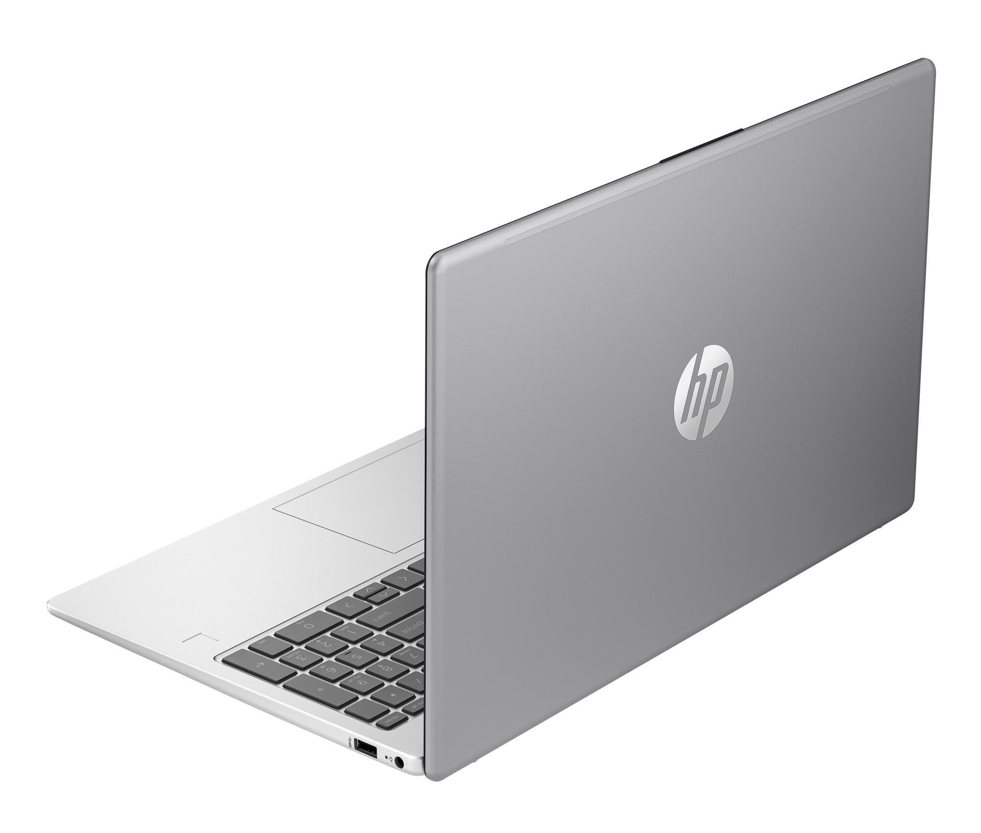 HP HP 255R G10 (CPU AMD RyzenT 5, 7535U, 2.9 GHz, 15.6 ", 1920 x 1080 pixels, RAM 8 GB, DDR5-SDRAM, SSD 512 GB, Discrete graphics Not available, On-board graphics Yes, Numeric keypad Yes, Keyboard language English, OS installed Windows 11 Home, Colour Silver, 4800 MHz)