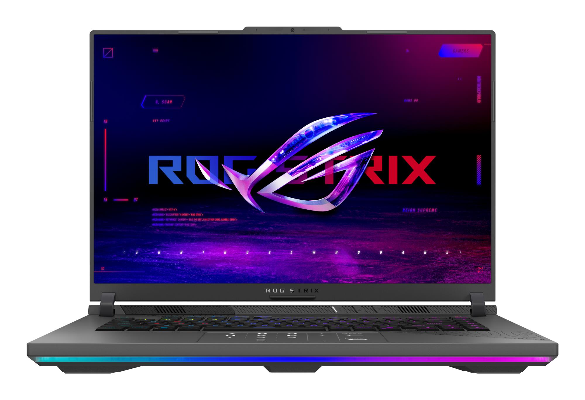 ASUS ROG Strix (G16 (2025), CPU  Ryzen 9, 2500 MHz, 16", 2560x1600, RAM 16GB, DDR5, 5600 MHz, SSD 1TB, NVIDIA GeForce RTX 5070 Ti, 12GB, ENG, Windows 11 Home)