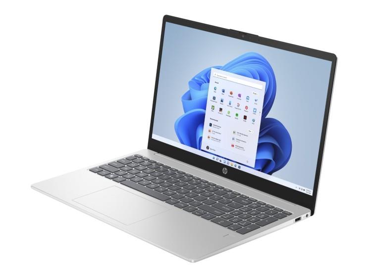 HP 15- (15-fc0005nw, CPU AMD RyzenT 7, 5825U, 2 GHz, 15.6 ", 1920x1080  pixels, RAM 16 GB, SSD 512 GB, On-board graphics Yes, Keyboard language English, Colour Silver)