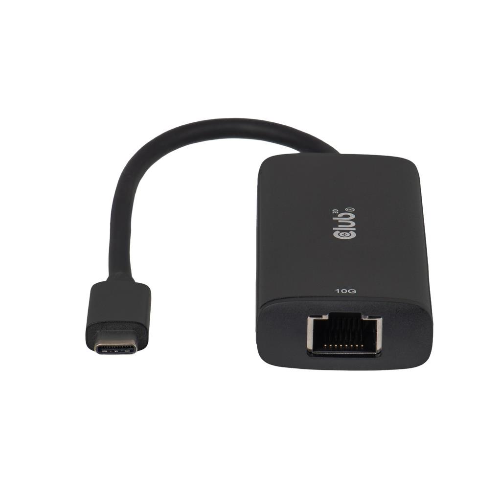 I/O ADAPTER USB-C TO RJ45/10G M/F CAC-2531 CLUB3D I/O ADAPTER USB-C TO RJ45/10G M/F CAC-2531 CLUB3D