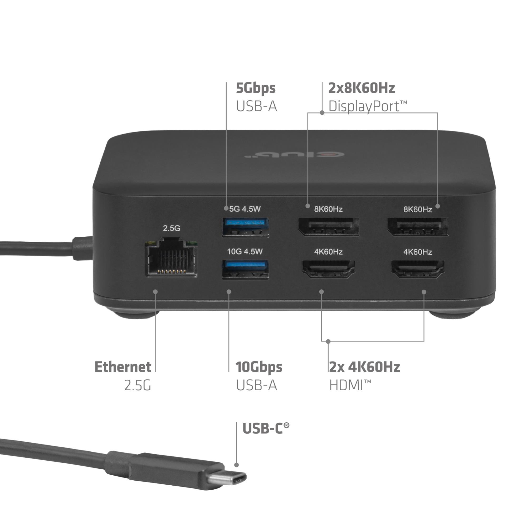 NB ACC DOCKING STATION 12IN1/USB-C 100W CSV-2542 CLUB3D NB ACC DOCKING STATION 12IN1/USB-C 100W CSV-2542 CLUB3D