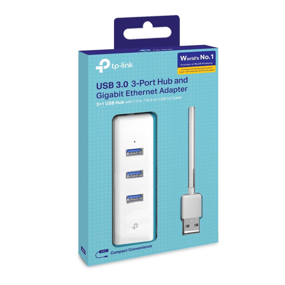 NET ADAPTER USB3 3PORT 1000M/UE330 TP-LINK NET ADAPTER USB3 3PORT 1000M/UE330 TP-LINK