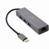 I/O ADAPTER USB-C TO LAN RJ45/USB HUB A-CMU3-LAN-01 GEMBIRD I/O ADAPTER USB-C TO LAN RJ45/USB HUB A-CMU3-LAN-01 GEMBIRD