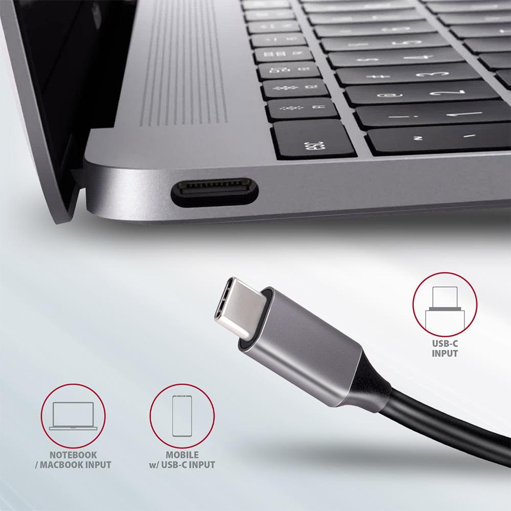 I/O HUB USB3.2 5IN1/0.2M HMC-5 AXAGON I/O HUB USB3.2 5IN1/0.2M HMC-5 AXAGON