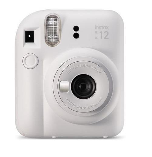 CAMERA INSTANT W/10SH GLOSSY/INSTAX MINI 12 WHITE FUJIFILM CAMERA INSTANT W/10SH GLOSSY/INSTAX MINI 12 WHITE FUJIFILM