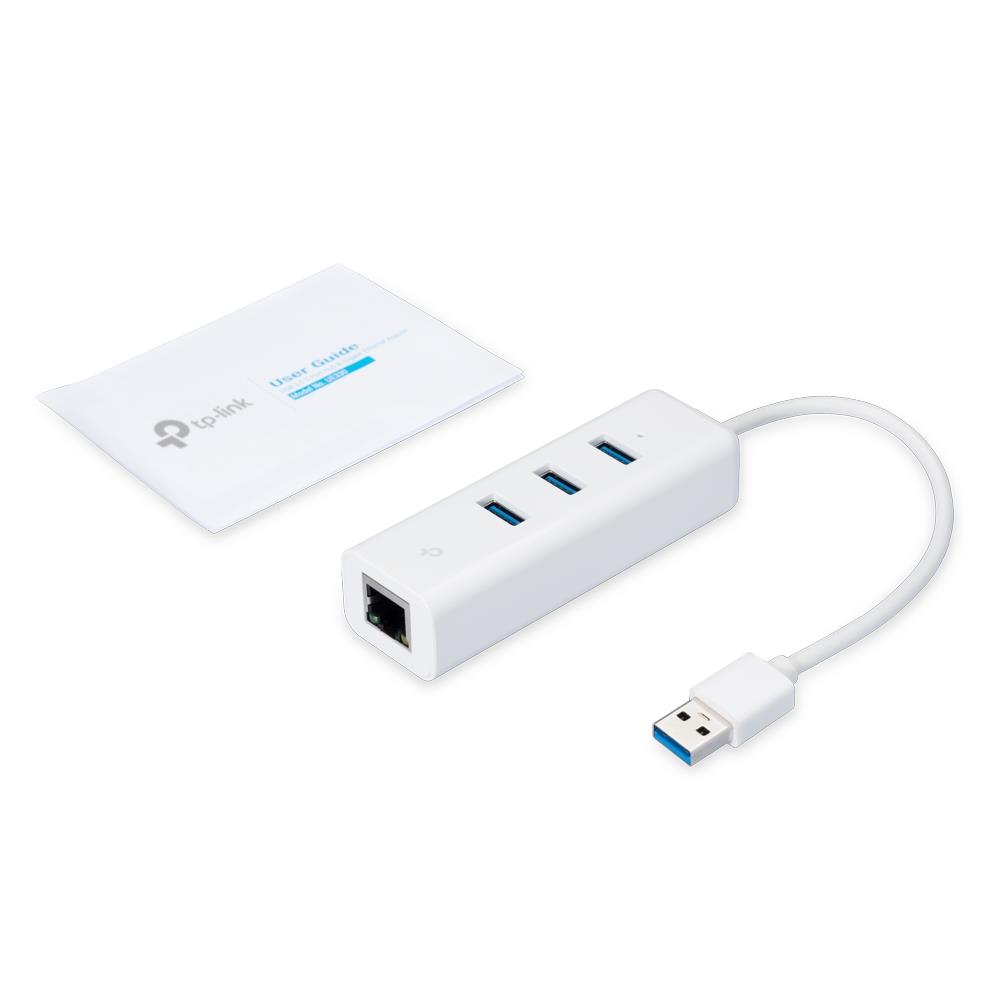 NET ADAPTER USB3 3PORT 1000M/UE330 TP-LINK NET ADAPTER USB3 3PORT 1000M/UE330 TP-LINK