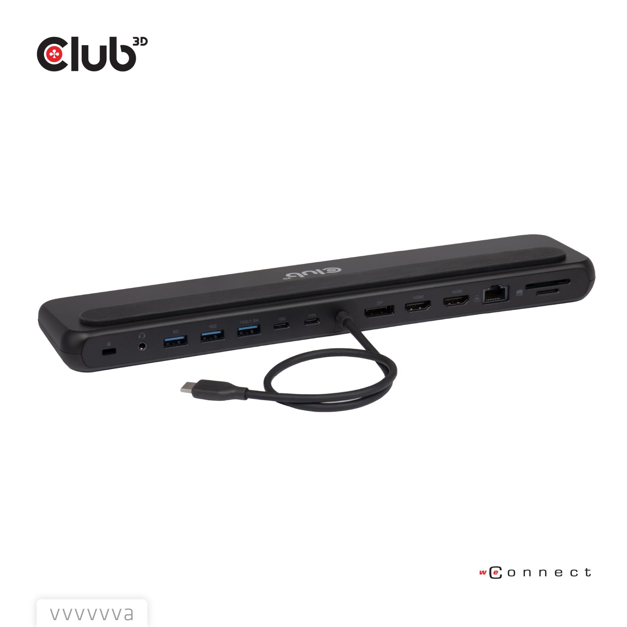 NB ACC DOCKING STATION 12IN1/USB-C 100W CSV-2541 CLUB3D