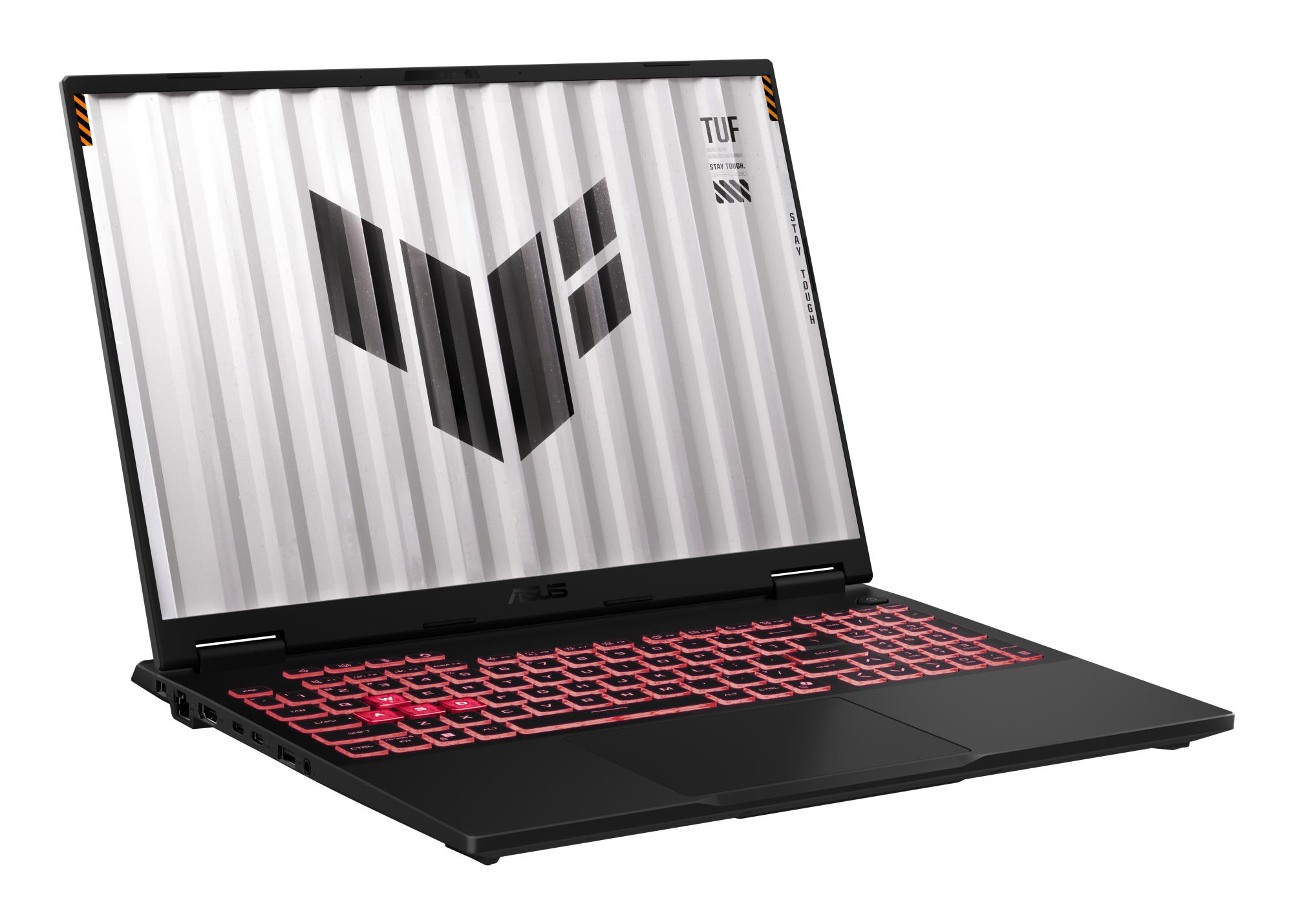 ASUS FA608UH-RV115W (TUF, CPU AMD RyzenT 7, 260, 3.8 GHz, 16 ", 1920 x 1200 pixels, RAM 16 GB, DDR5-SDRAM, SSD 512 GB, Discrete graphics NVIDIA® GeForce RTXT 5050, 8 GB, On-board graphics Yes, Numeric keypad Yes, OS installed Windows 11 Home, Colour Grey, 5600 MHz) ASUS FA608UH-RV115W (TUF, CPU AMD RyzenT 7, 260, 3.8 GHz, 16 ", 1920 x 1200 pixels, RAM 16 GB, DDR5-SDRAM, SSD 512 GB, Discrete graphics NVIDIA® GeForce RTXT 5050, 8 GB, On-board graphics Yes, Numeric keypad Yes, OS installed Windows 11 Home, Colour Grey, 5600 MHz)