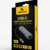 I/O ADAPTER USB-C TO LAN RJ45/USB HUB A-CMU3-LAN-01 GEMBIRD I/O ADAPTER USB-C TO LAN RJ45/USB HUB A-CMU3-LAN-01 GEMBIRD