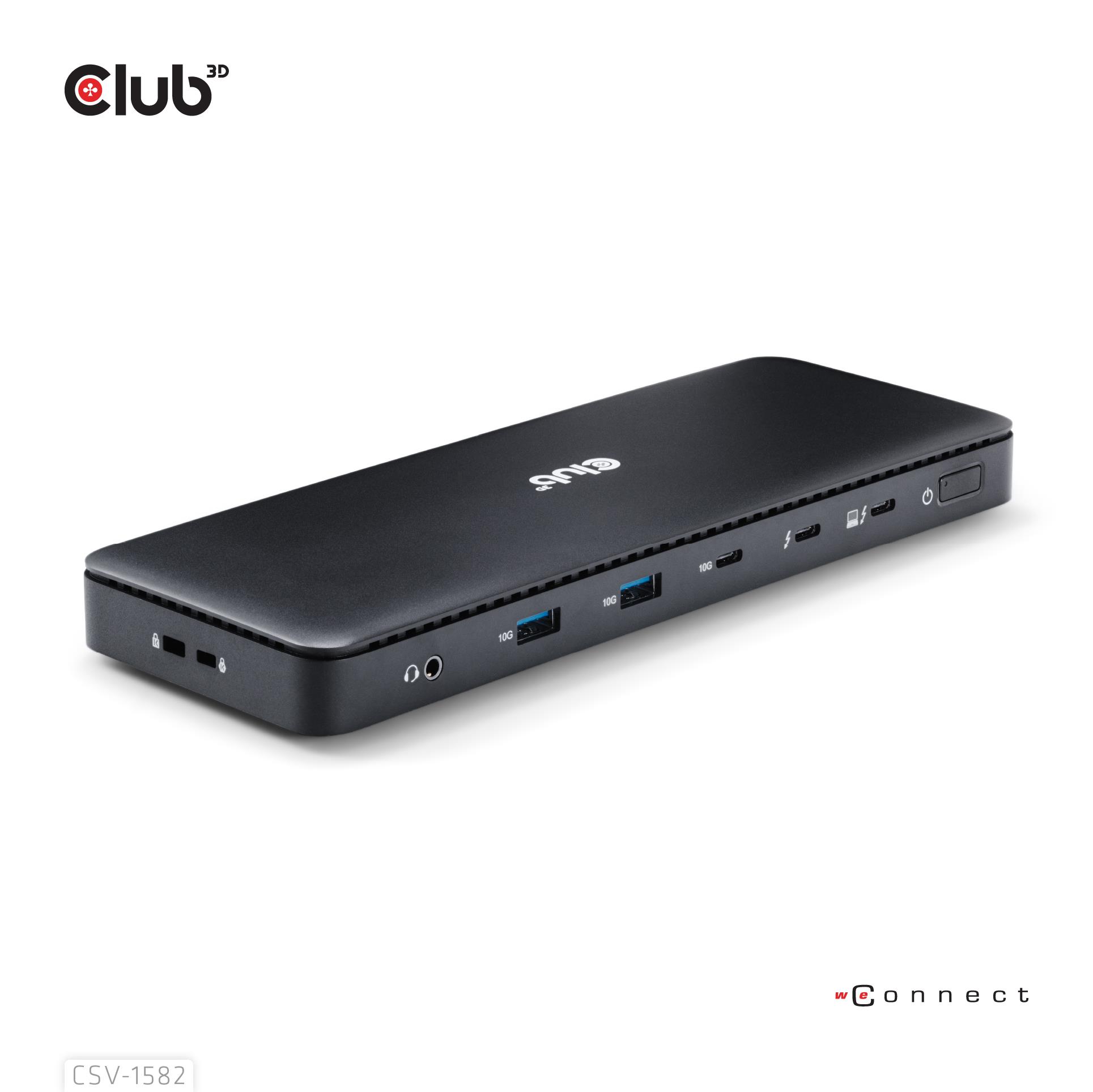 NB ACC DOCKING STATION 12IN1/THUNDERBOLT CSV-1582 CLUB3D