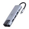 I/O ADAPTER USB-C TO HDMI/USB3/5IN1 A-CM-COMBO5-04 GEMBIRD I/O ADAPTER USB-C TO HDMI/USB3/5IN1 A-CM-COMBO5-04 GEMBIRD