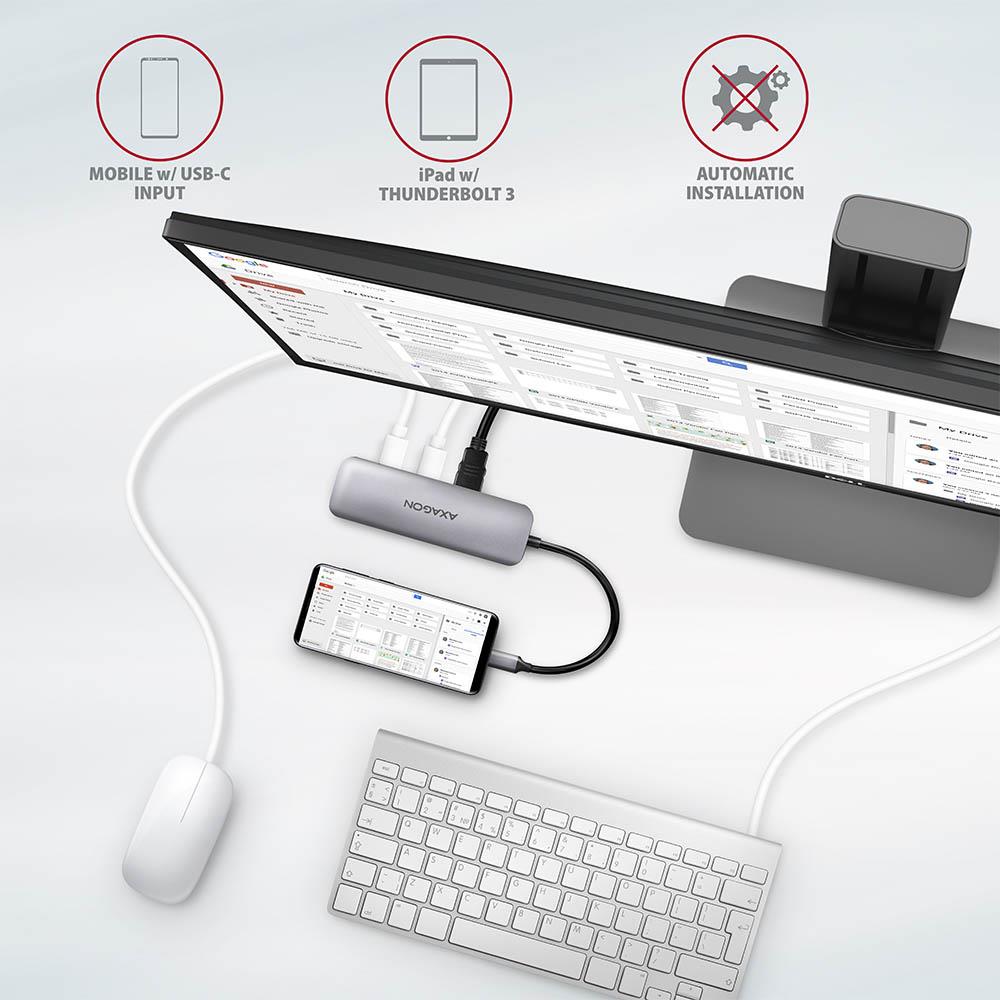 I/O HUB USB3.2 5IN1/0.2M HMC-5 AXAGON I/O HUB USB3.2 5IN1/0.2M HMC-5 AXAGON